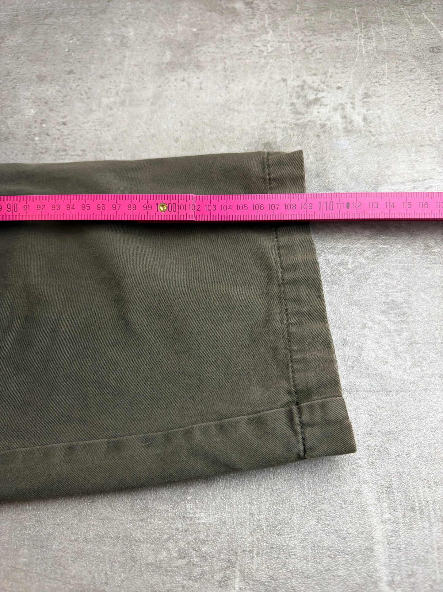 Camel Collection Vintage Pleated Chino Pants - Olive / Earthy Khaki