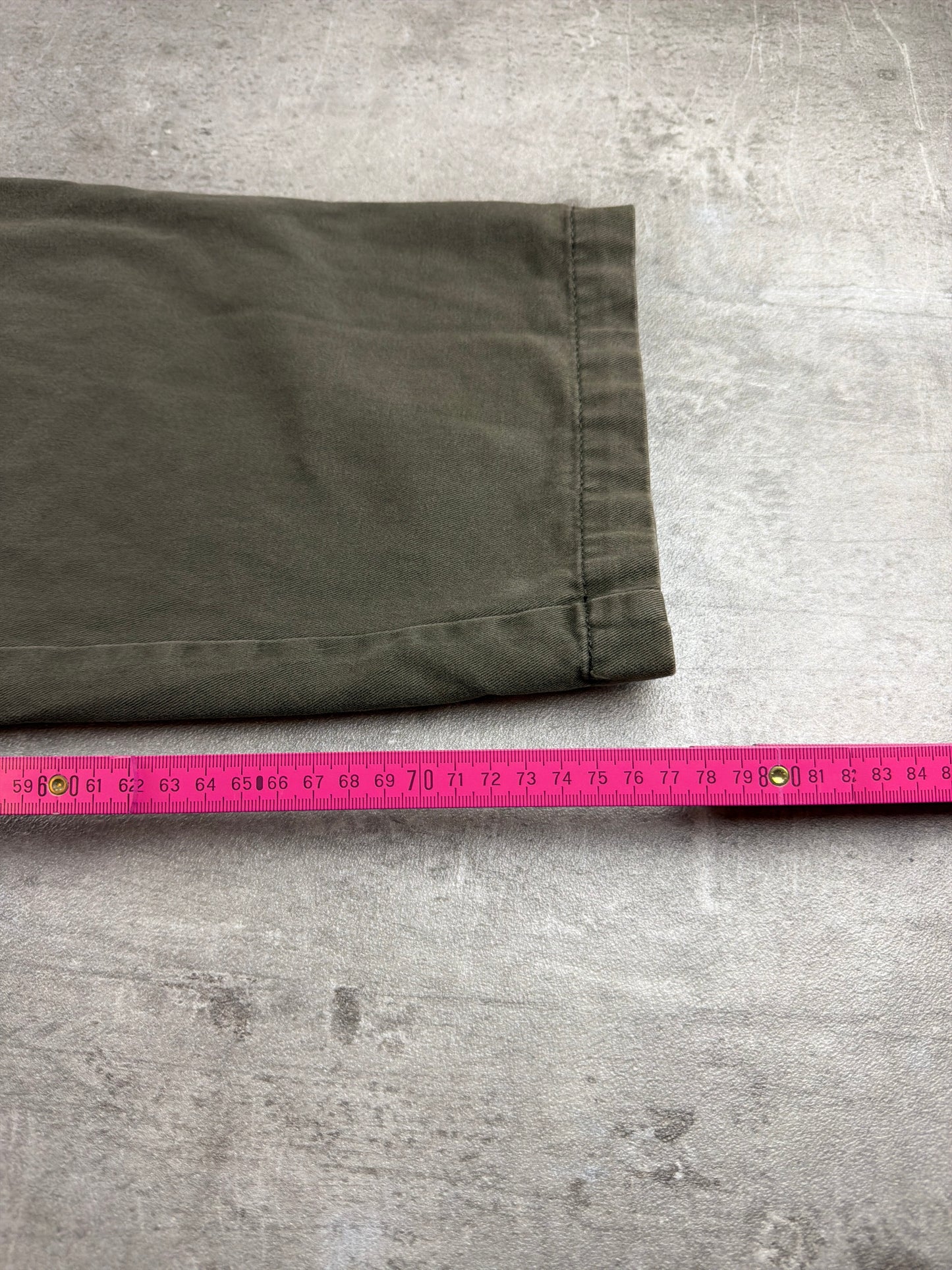 Camel Collection Vintage Pleated Chino Pants - Olive / Earthy Khaki