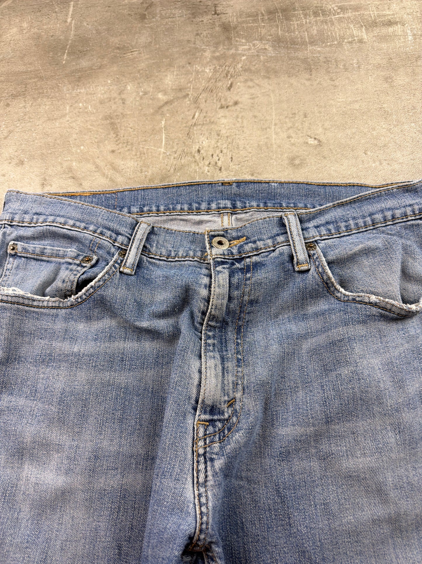Levi's 541 Athletic Fit Denim Jeans - Light Wash Blue
