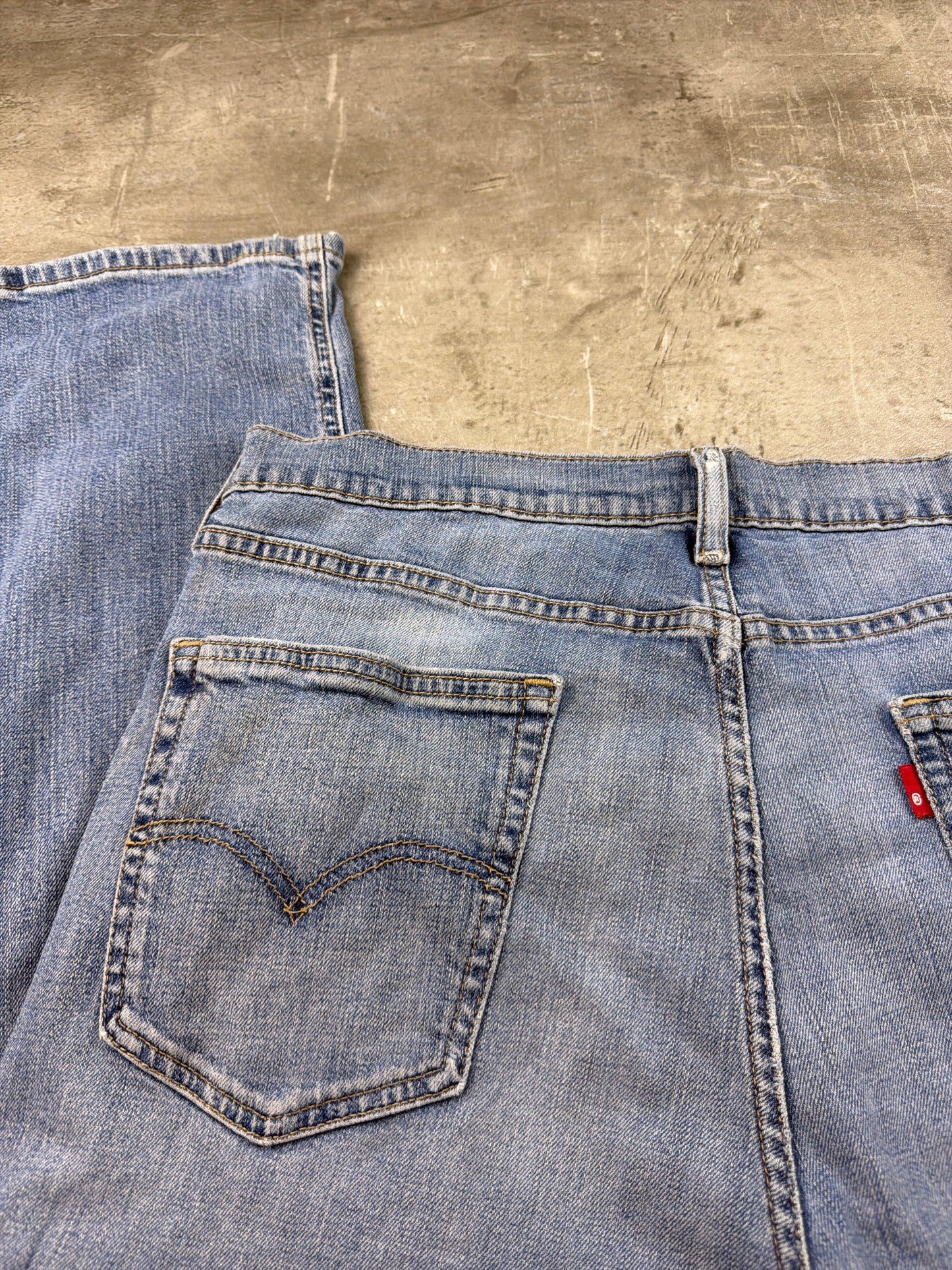 Levi's 541 Athletic Fit Denim Jeans - Light Wash Blue