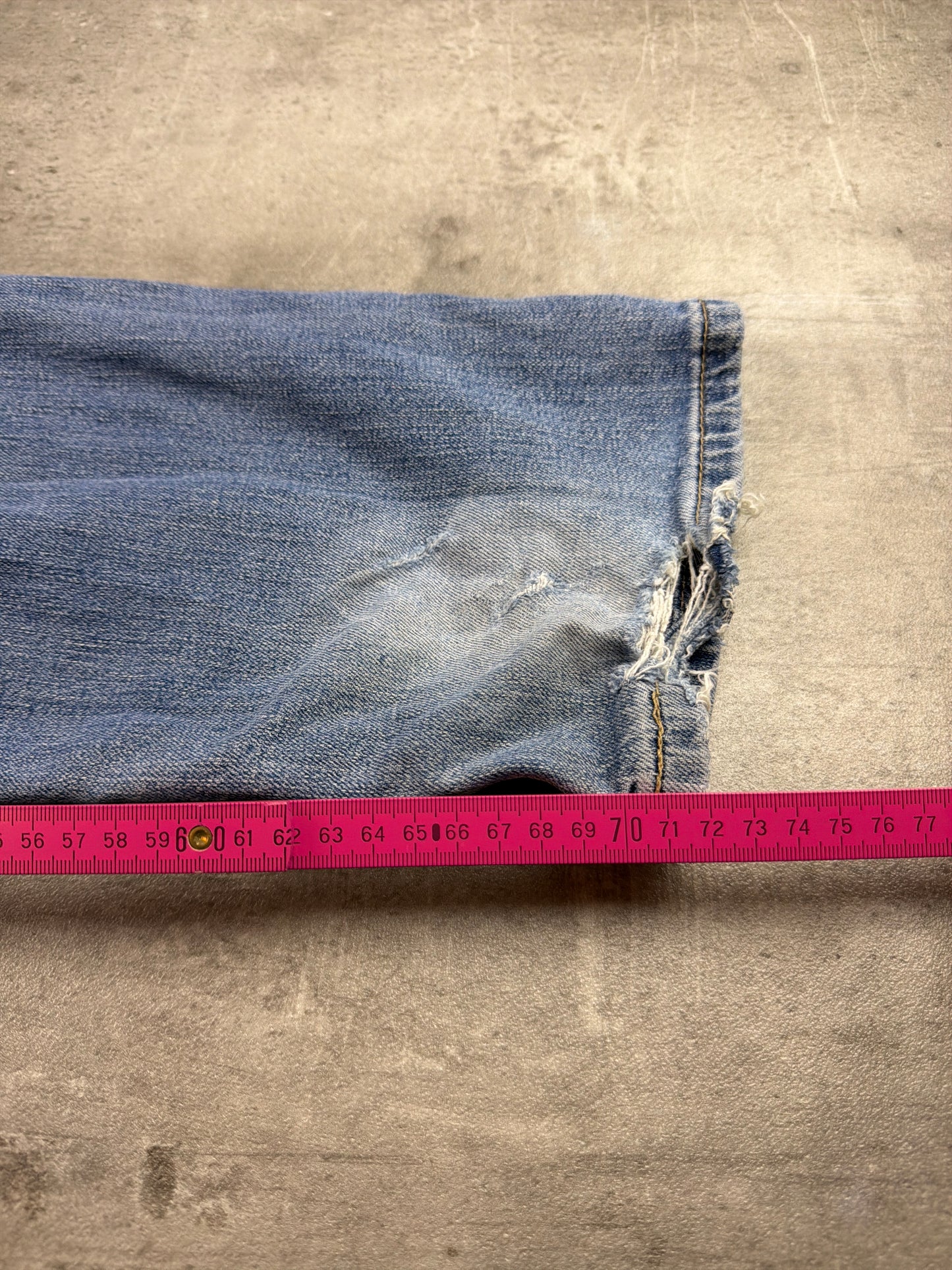 Levi's 541 Athletic Fit Denim Jeans - Light Wash Blue