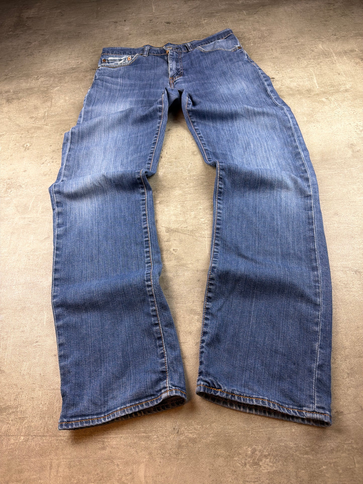 Levi’s Vintage 751 Straight Leg Denim Jeans - Faded Blue Wash