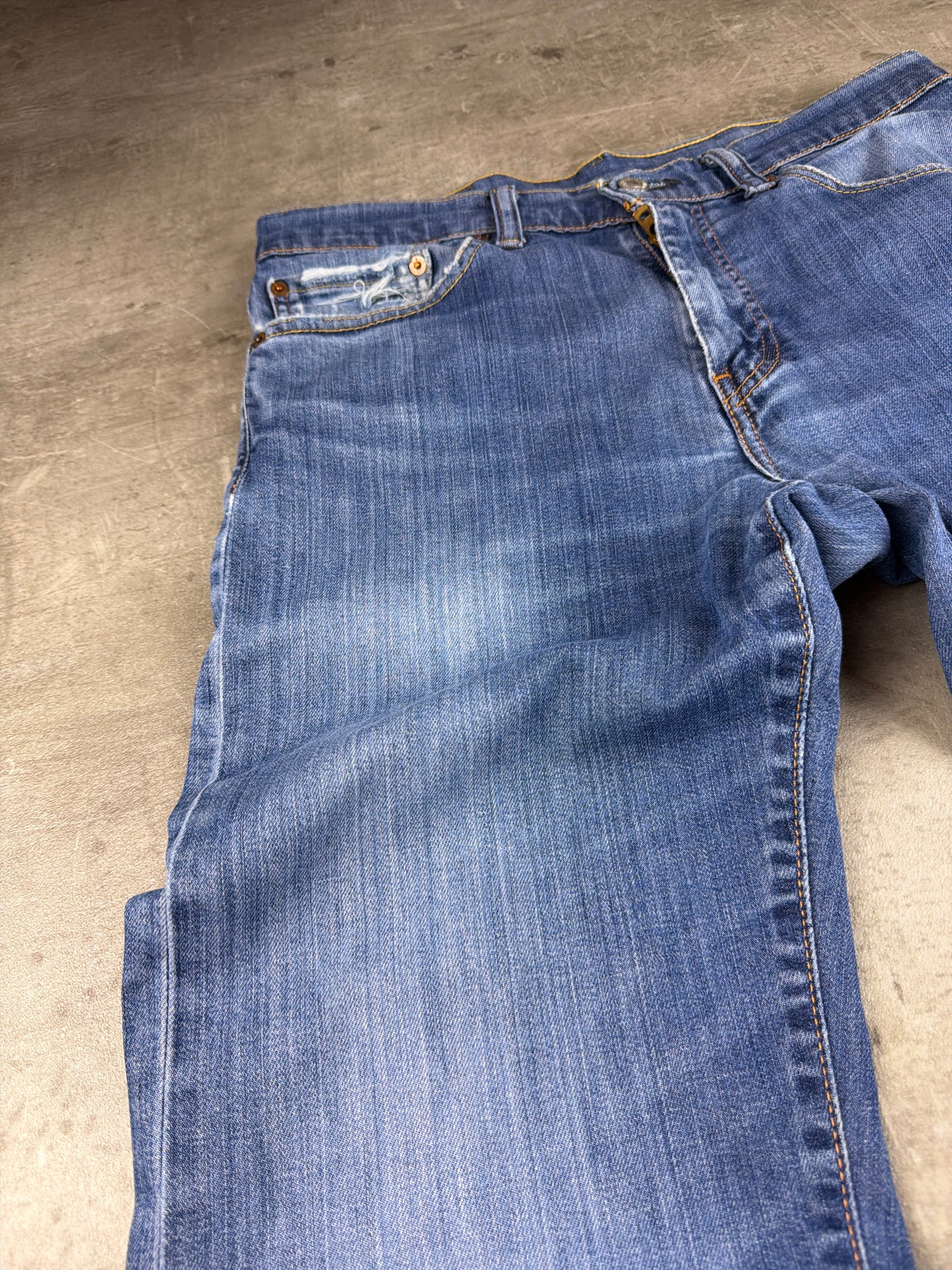 Levi’s Vintage 751 Straight Leg Denim Jeans - Faded Blue Wash