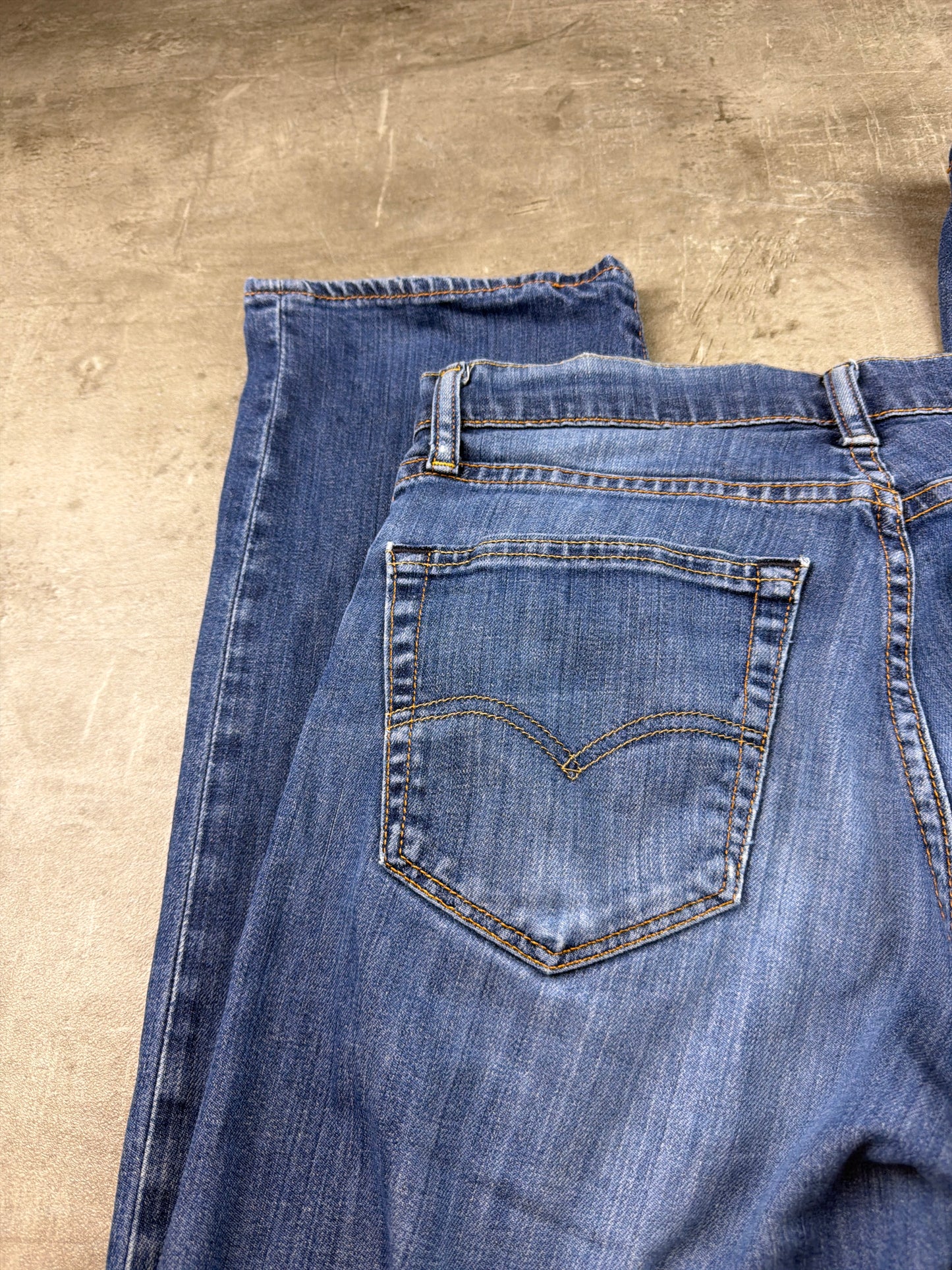 Levi’s Vintage 751 Straight Leg Denim Jeans - Faded Blue Wash