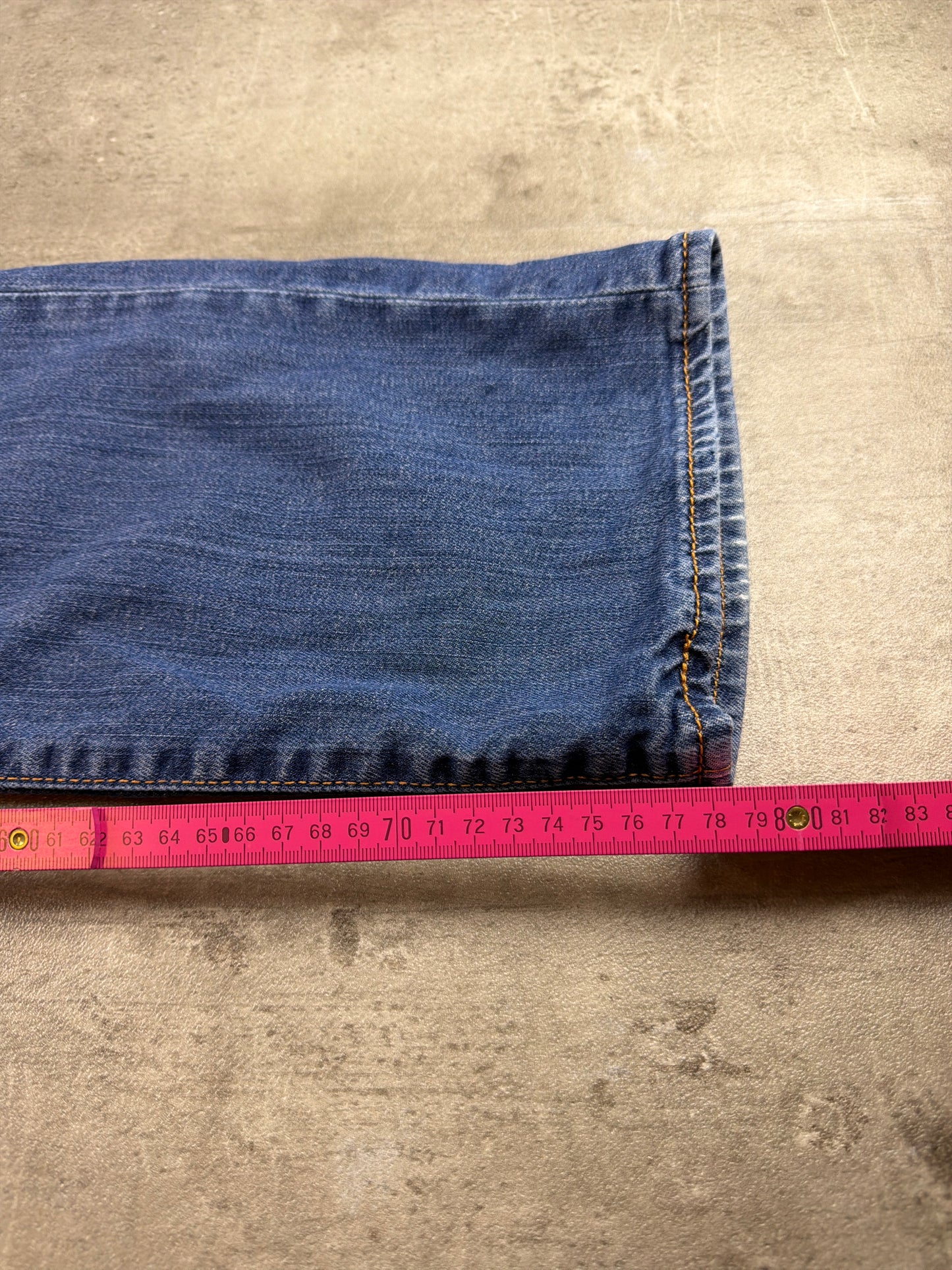 Levi’s Vintage 751 Straight Leg Denim Jeans - Faded Blue Wash