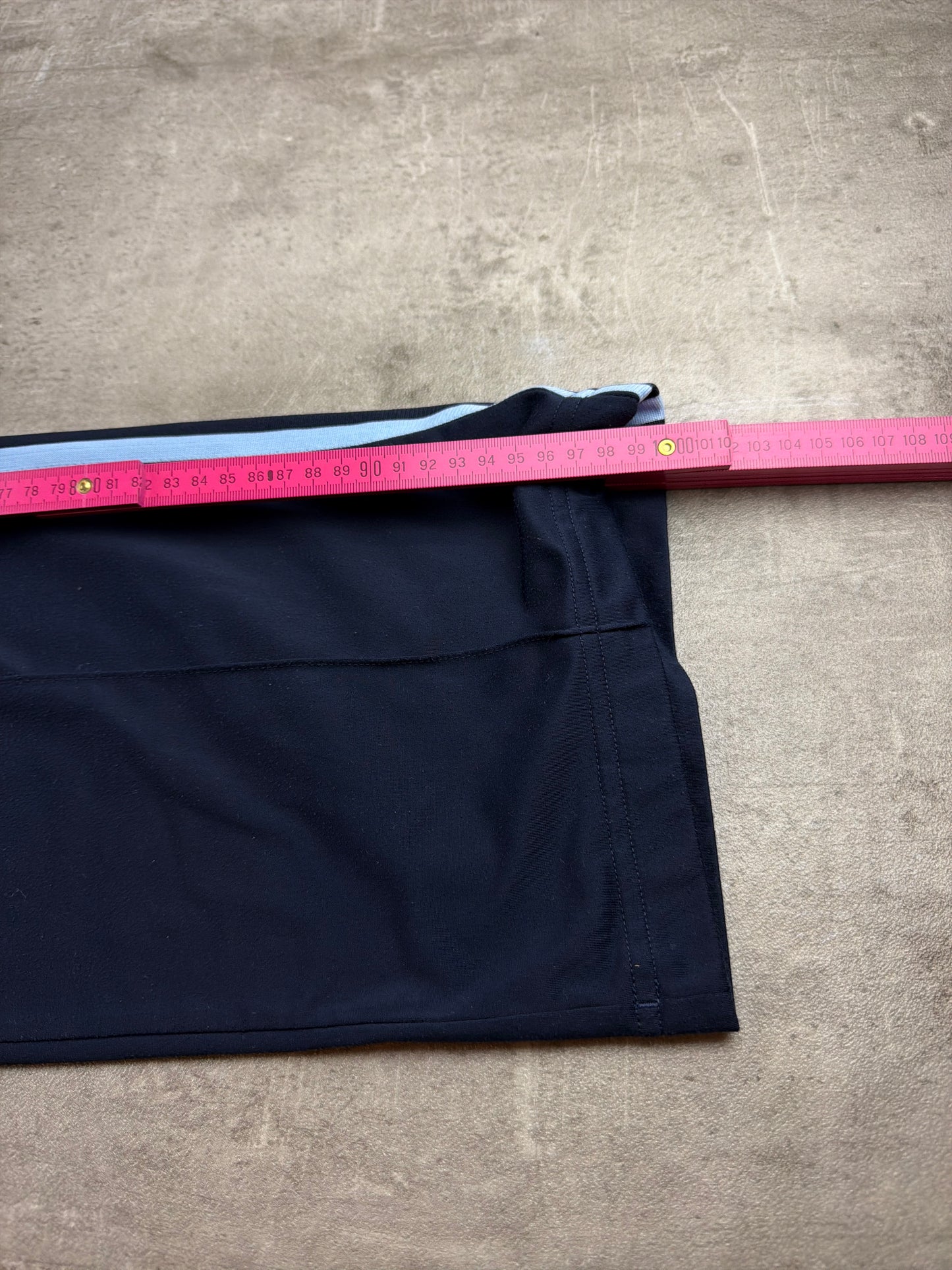 Adidas Three Stripes Trackpants – Navy / Light Blue