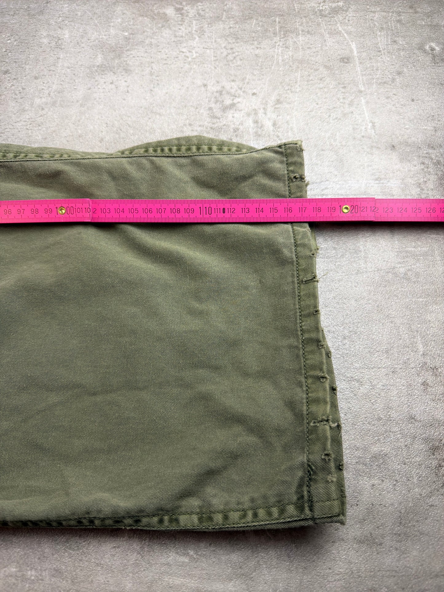 Alpha Industries Vintage Wide-Leg Cargo Pants - Olive Green