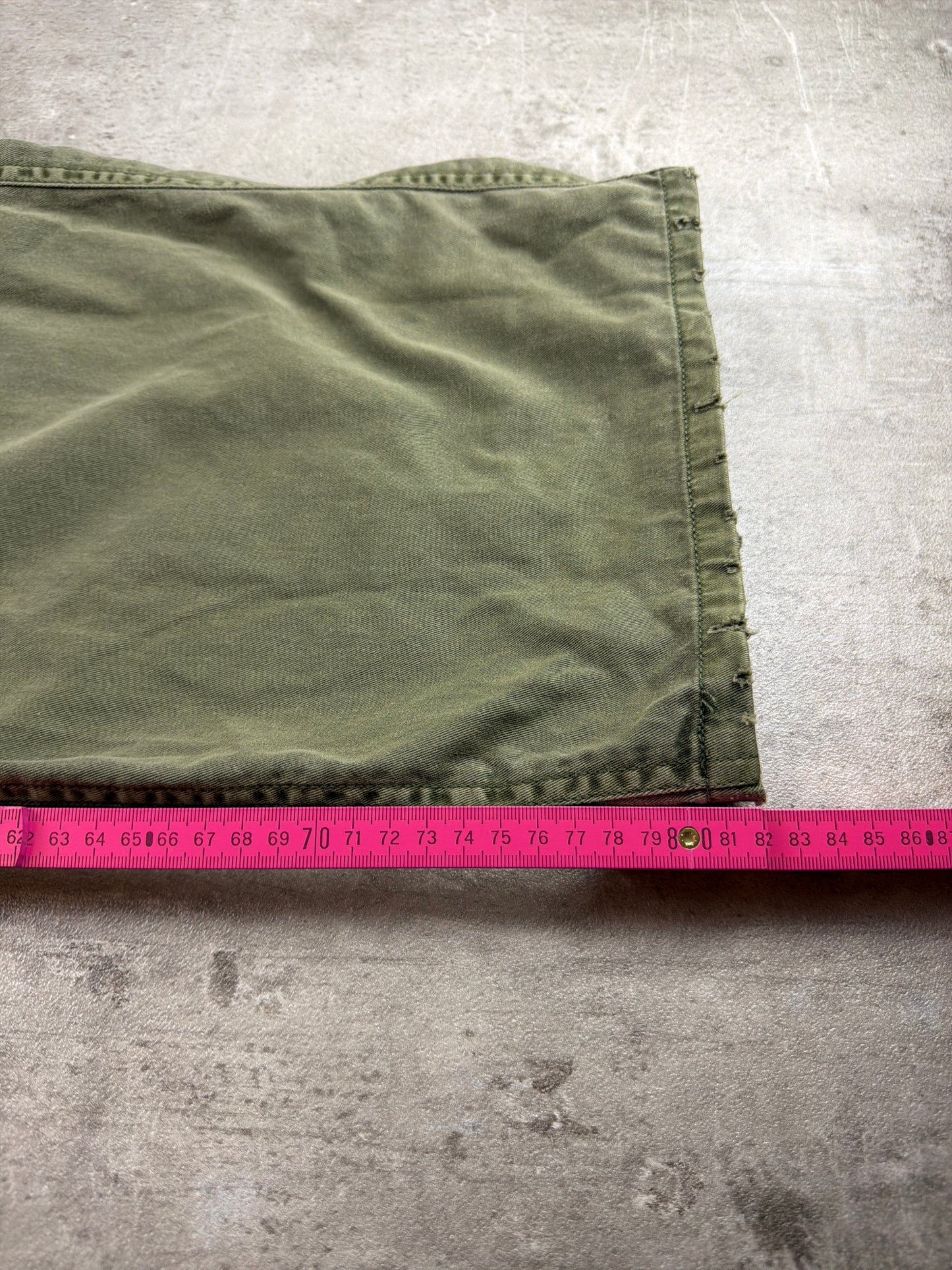 Alpha Industries Vintage Wide-Leg Cargo Pants - Olive Green