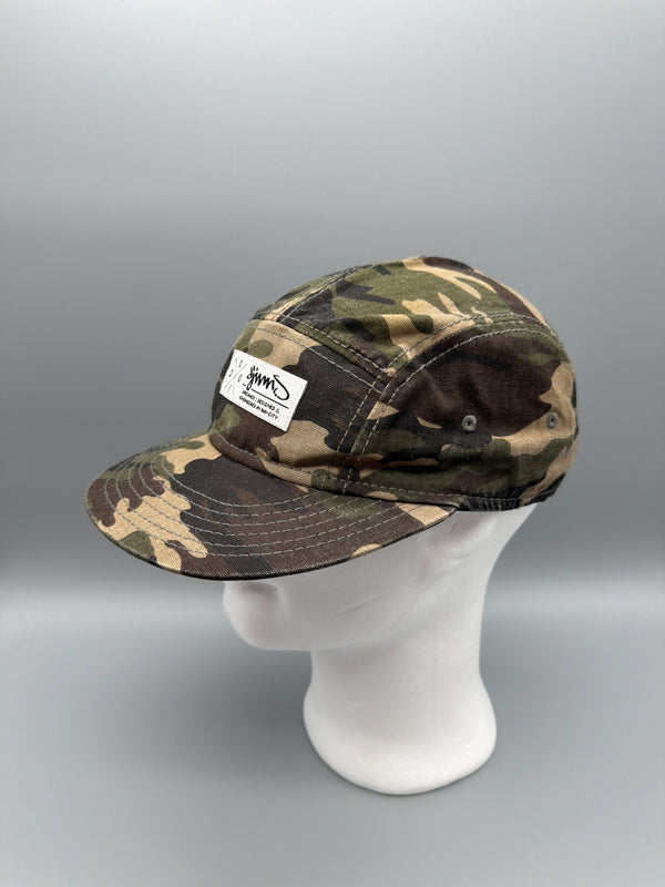 Djinns 5-Panel Camp Cap - Camo / Streetwear Gorpcore