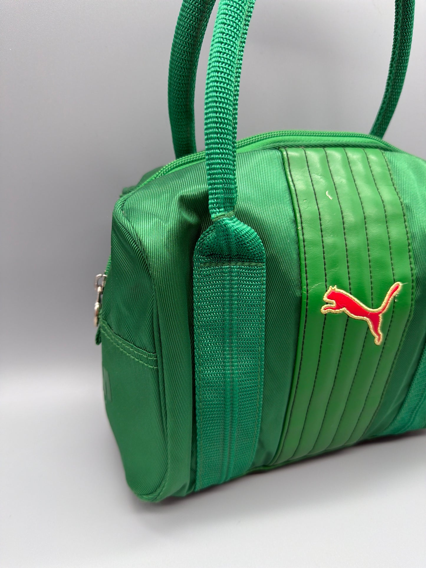 Puma "Fécafoot Cameroon" Y2K Sport Bowling Mini Bag - Emerald Green & Red