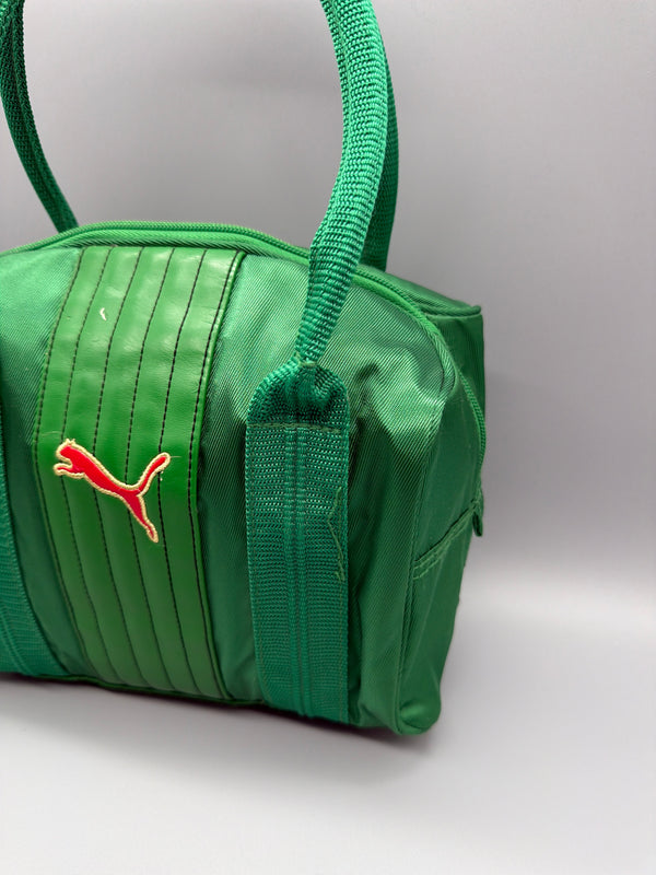 Puma "Fécafoot Cameroon" Y2K Sport Bowling Mini Bag - Emerald Green & Red