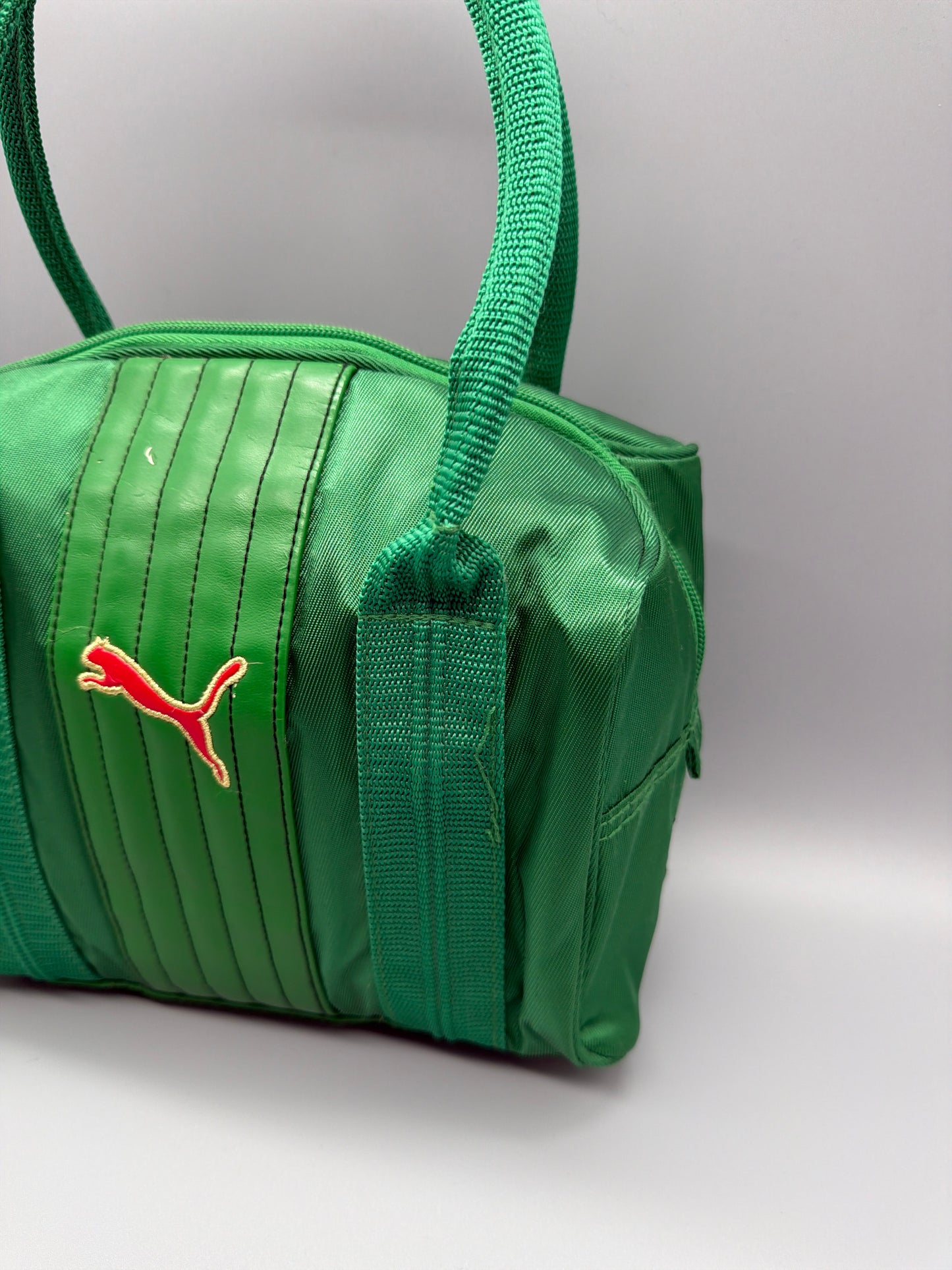 Puma "Fécafoot Cameroon" Y2K Sport Bowling Mini Bag - Emerald Green & Red