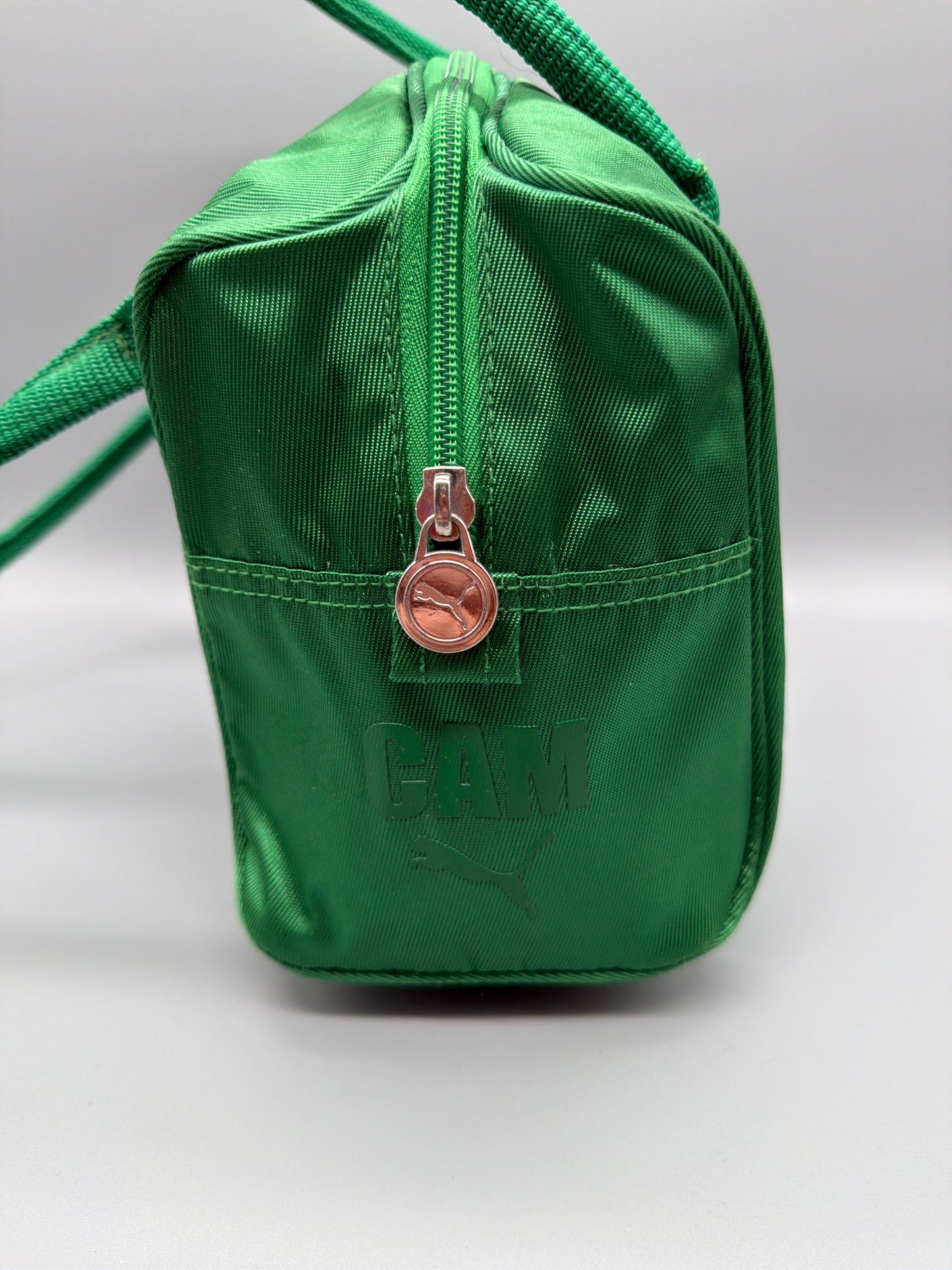 Puma "Fécafoot Cameroon" Y2K Sport Bowling Mini Bag - Emerald Green & Red