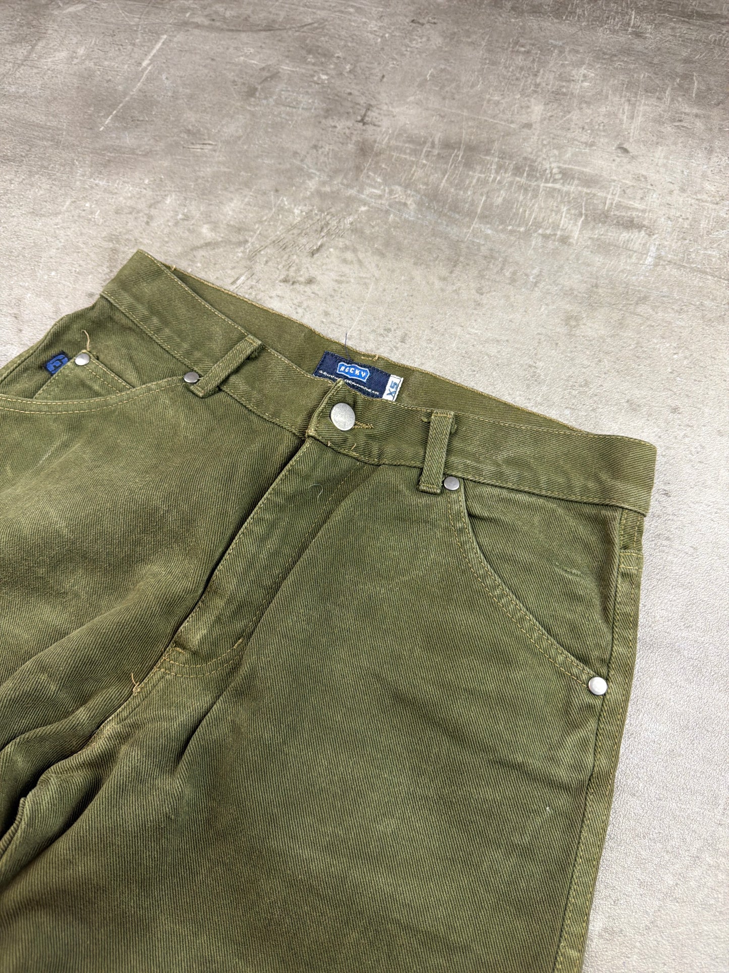 Rocky Y2K Utility "Nippon 3" Articulated Knee Pants - Washed Olive Green