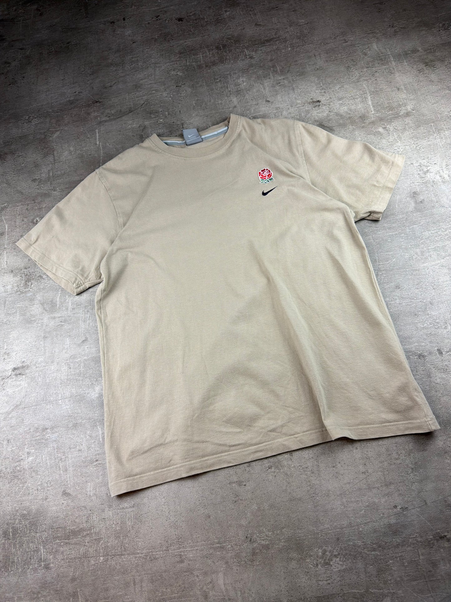 Nike Y2K "Desert Rose" Swoosh Tee - Sand Beige