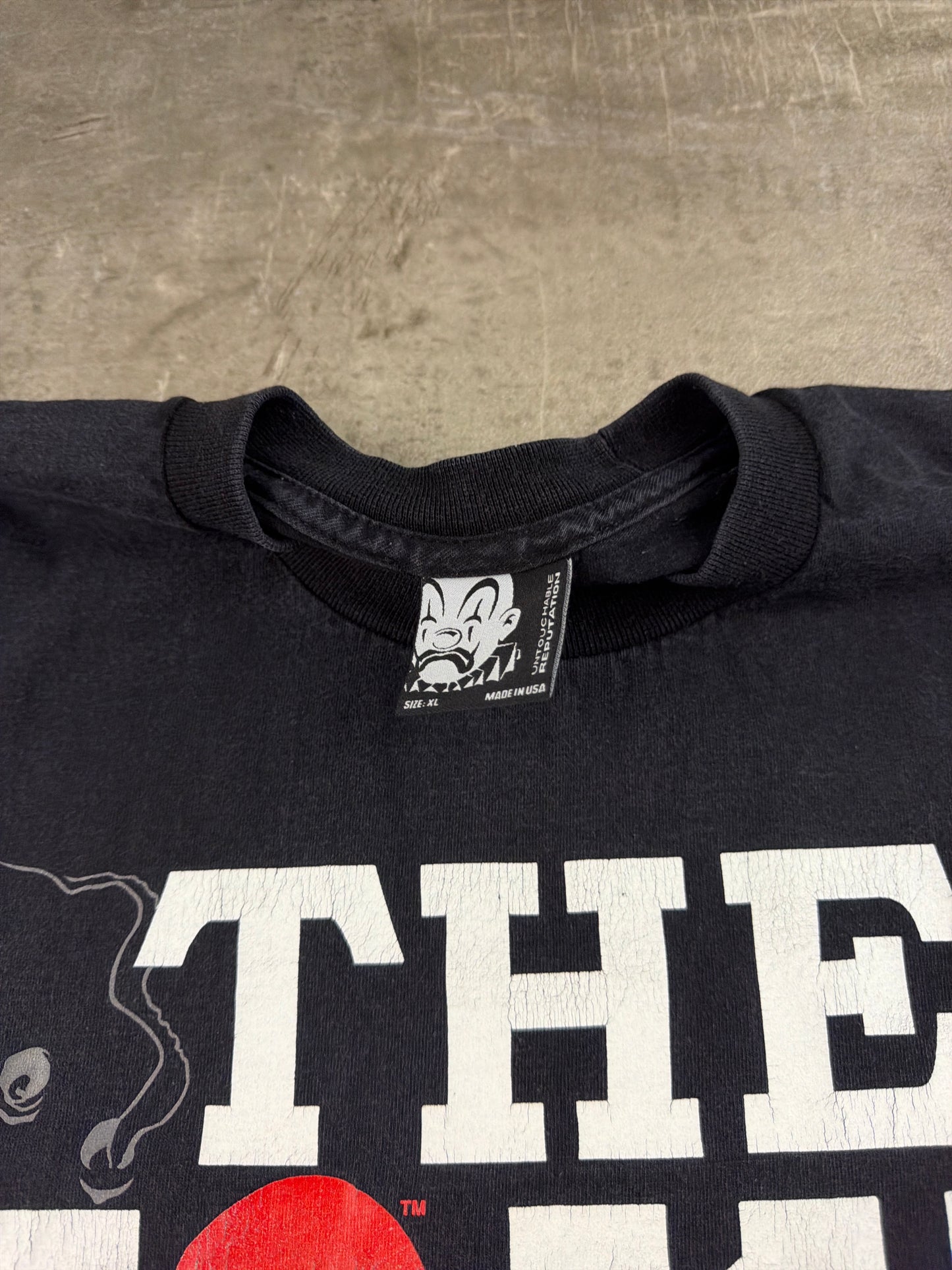 Joker Brand Rare 00s "The Joke Is On You" Graphic T-Shirt - Streetwear Black / Red