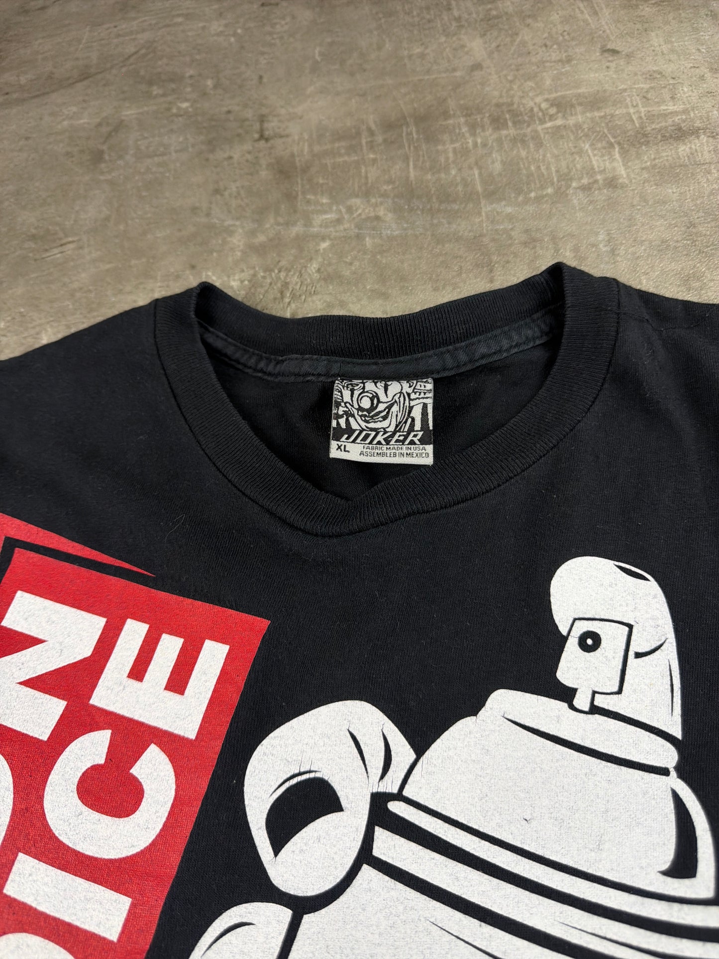 Joker Brand "Weapon of Choice" Graphic Tee – Black / Streetwear Y2K