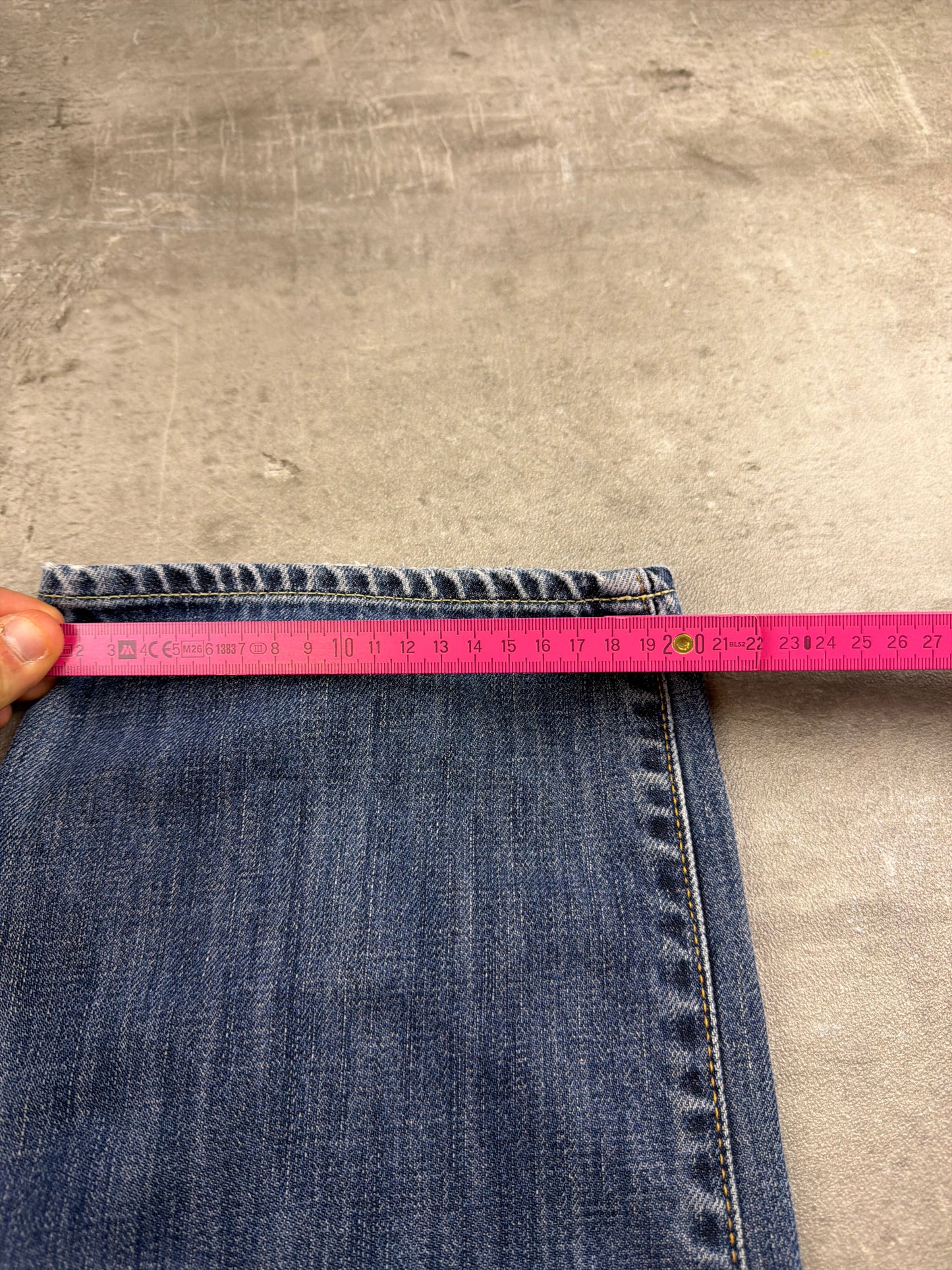 Edwin Japan Archive "Tokyo Fade" Denim Pants - Washed Blue / Distressed Y2K