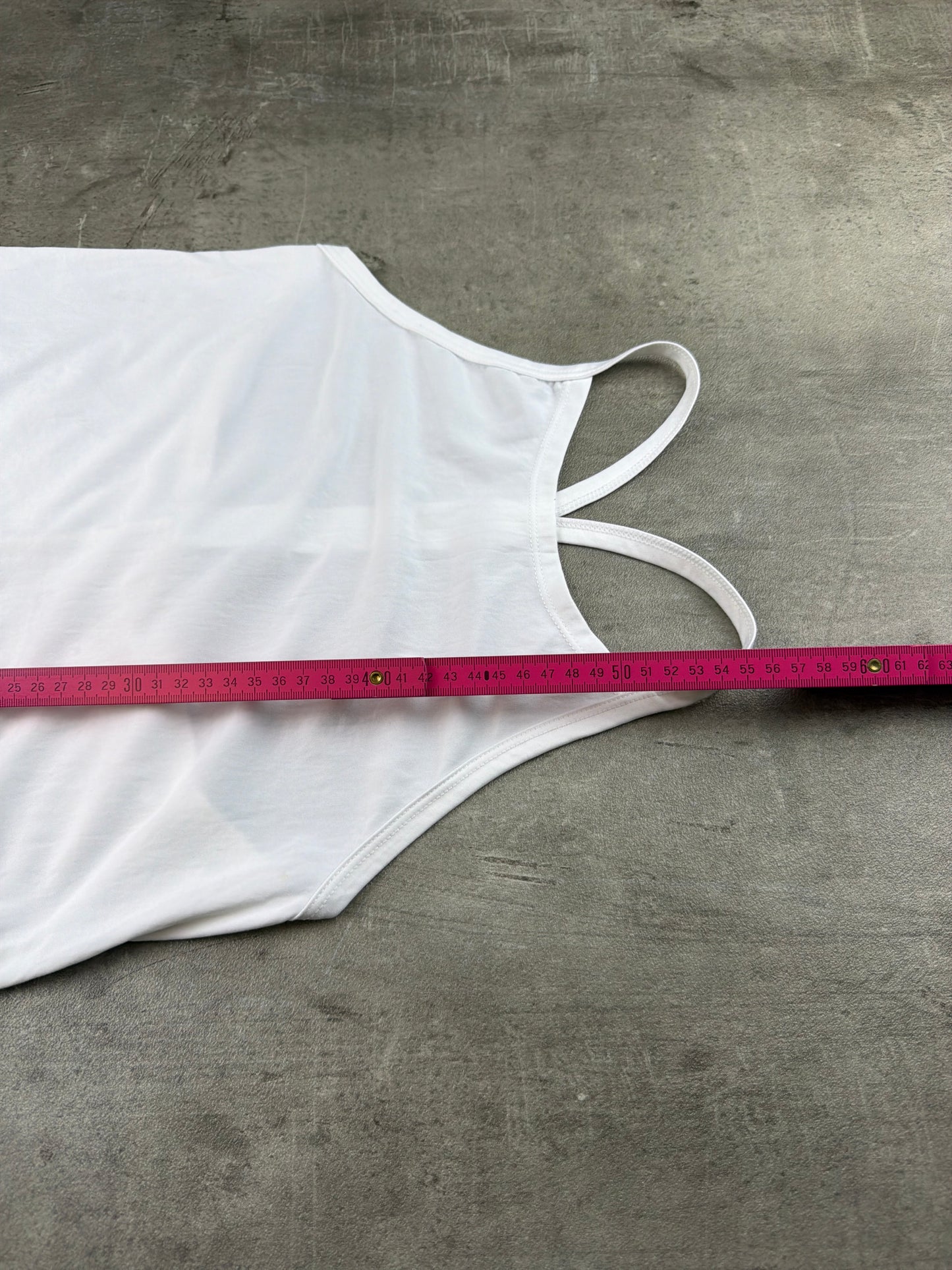 Nike "Dri-FIT" Logo Tank Top - All White Y2K Gorpcore Style