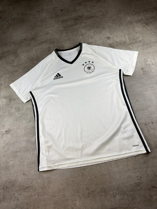 Adidas DFB Germany 2016 "Adizero" Player Issue Match Jersey - Blokecore White / Black