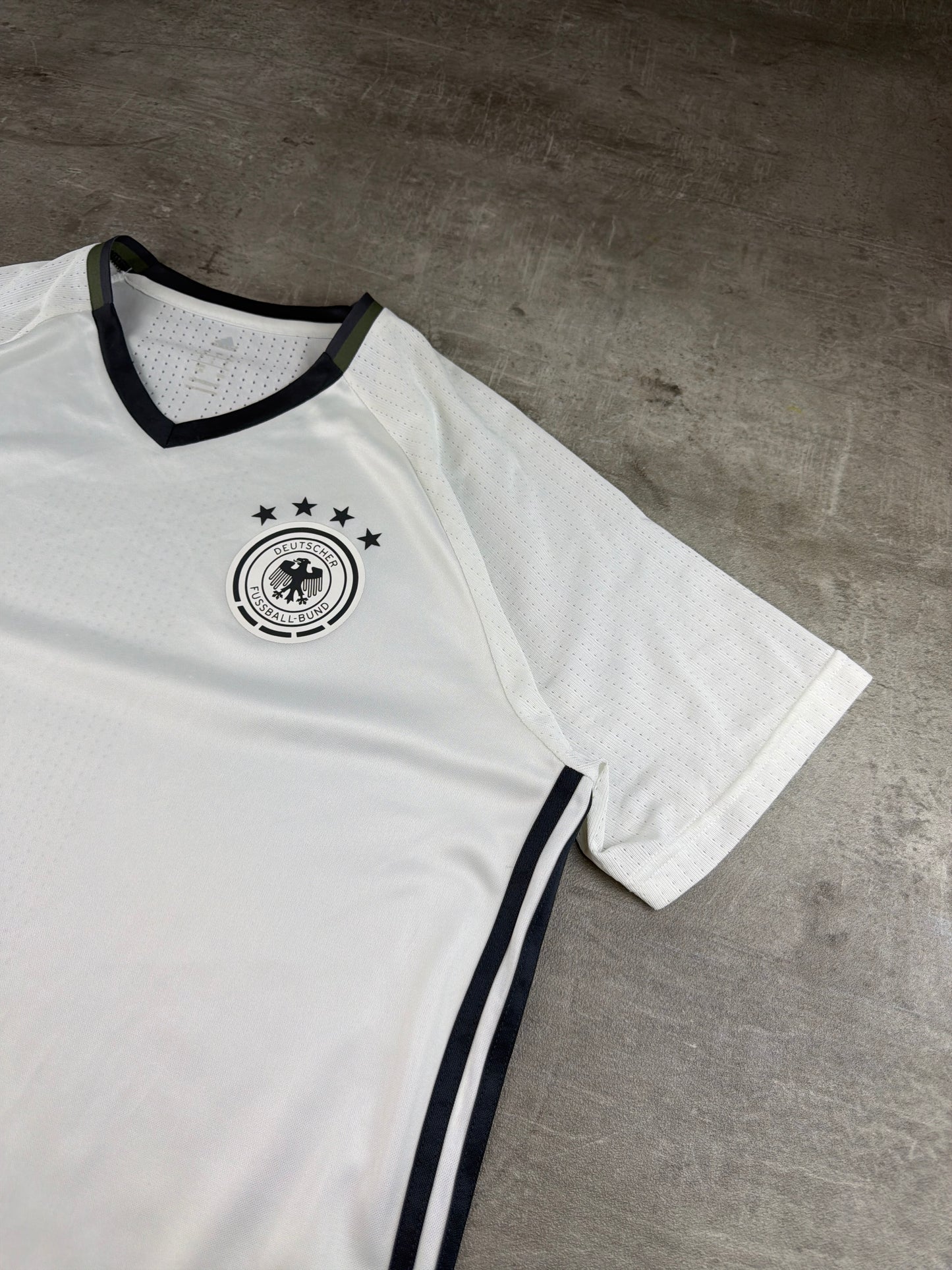 Adidas DFB Germany 2016 "Adizero" Player Issue Match Jersey - Blokecore White / Black