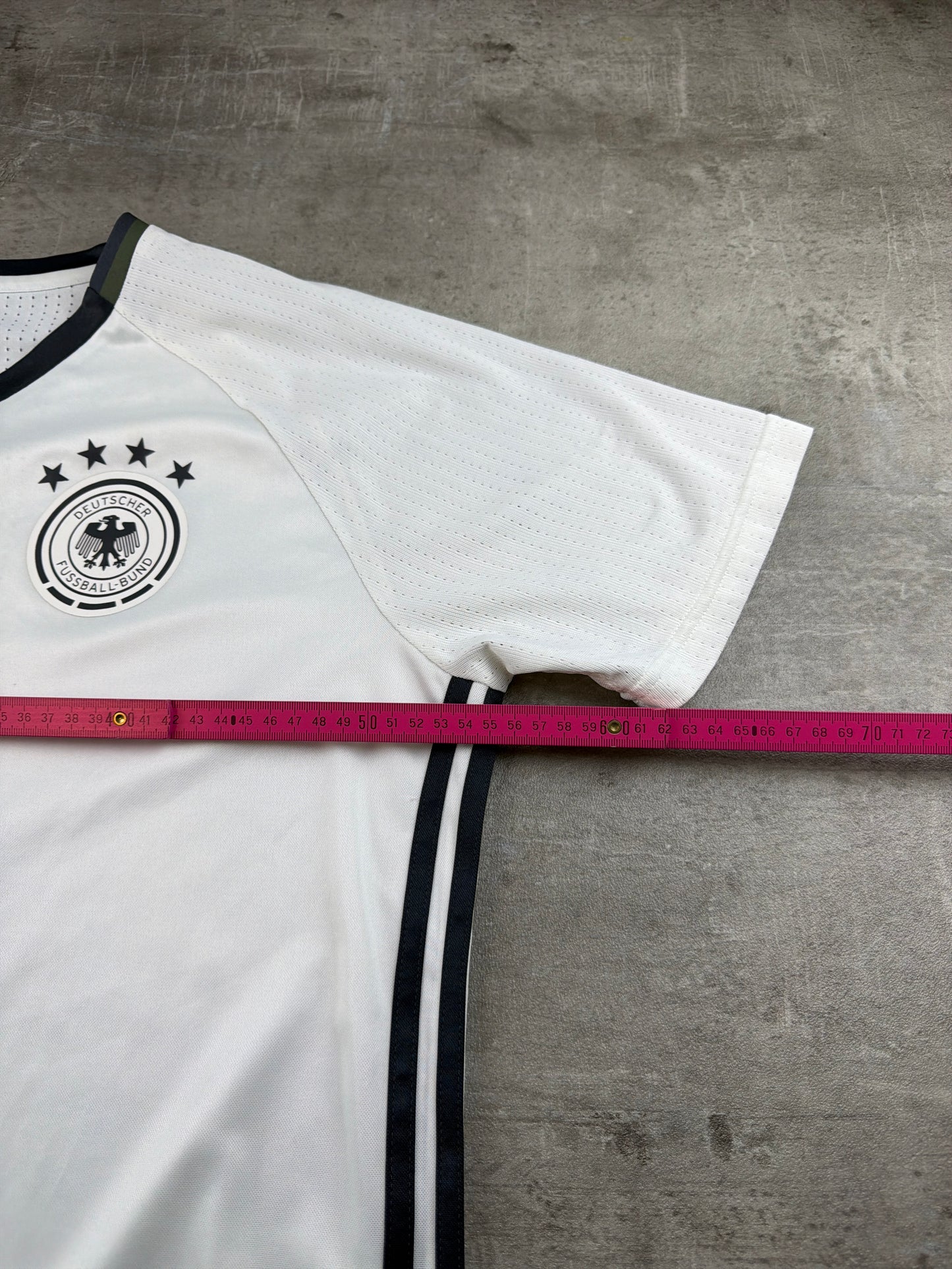 Adidas DFB Germany 2016 "Adizero" Player Issue Match Jersey - Blokecore White / Black