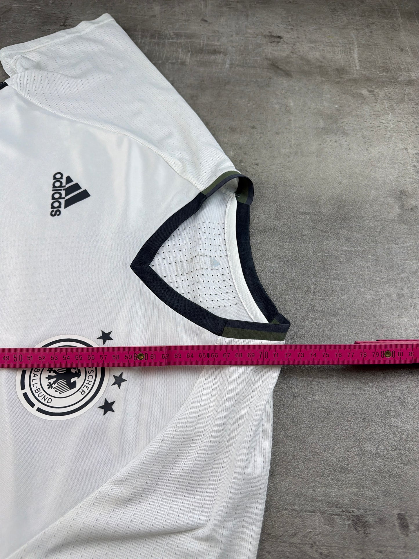 Adidas DFB Germany 2016 "Adizero" Player Issue Match Jersey - Blokecore White / Black