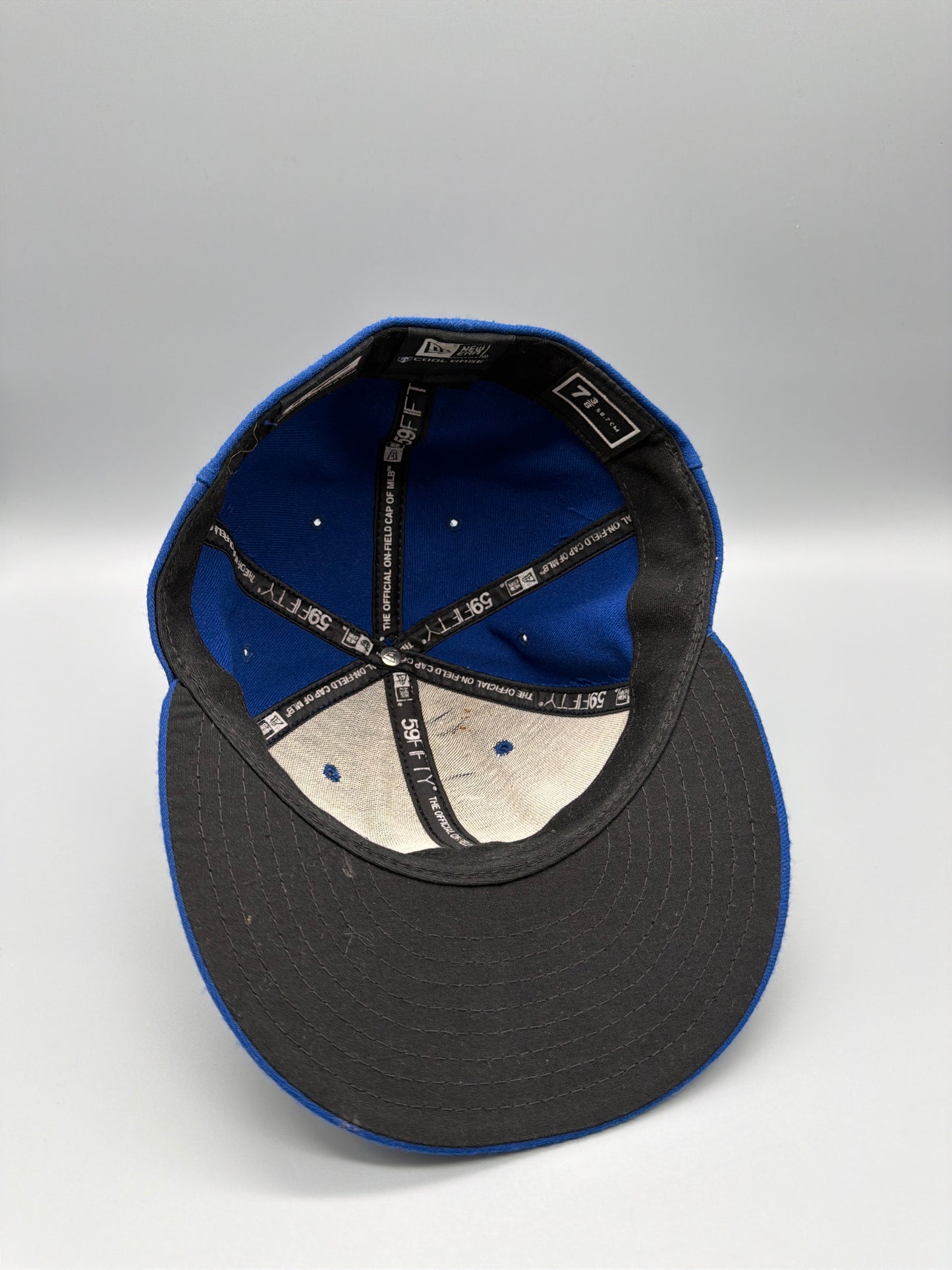 New Era MLB New York Mets On-Field 59FIFTY Fitted Cap - Royal Blue & Orange Y2K Streetwear