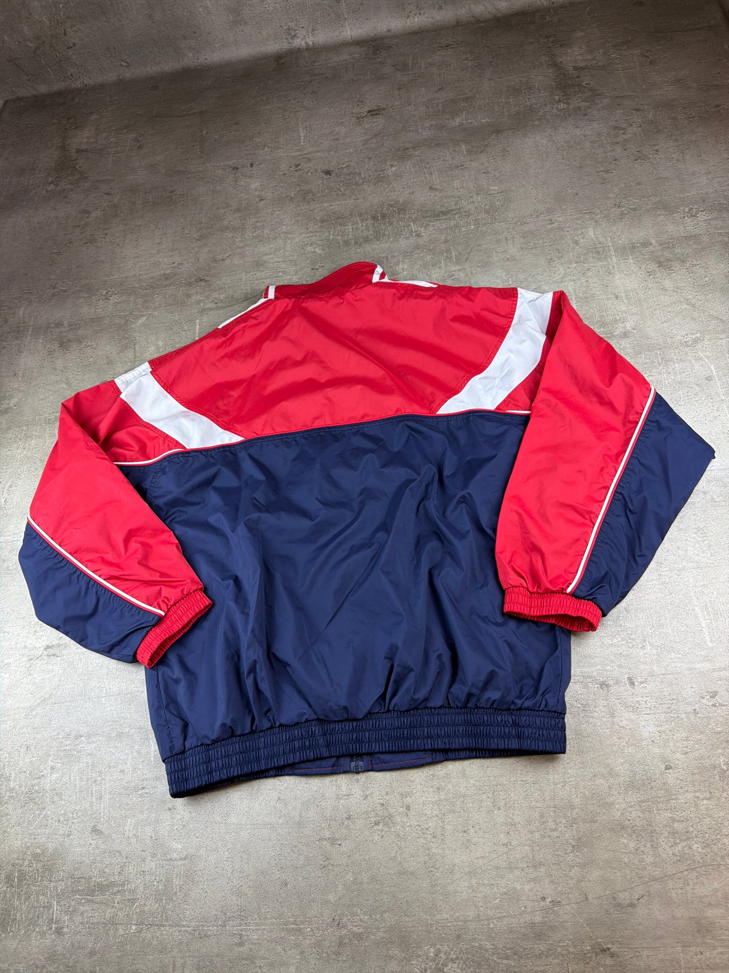 Adidas 00s Retro Performance Track Jacket – Navy / Red / White