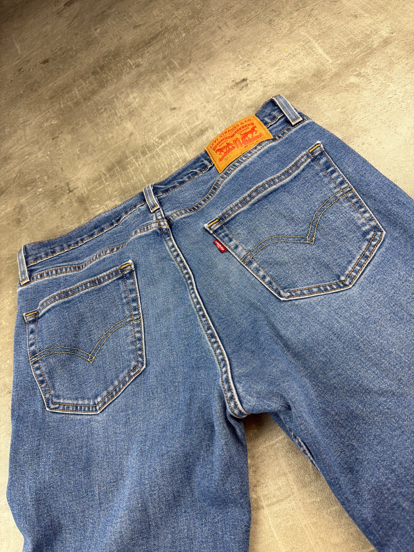 Levi's 511 Slim Fit Denim Jeans - Medium Blue Wash