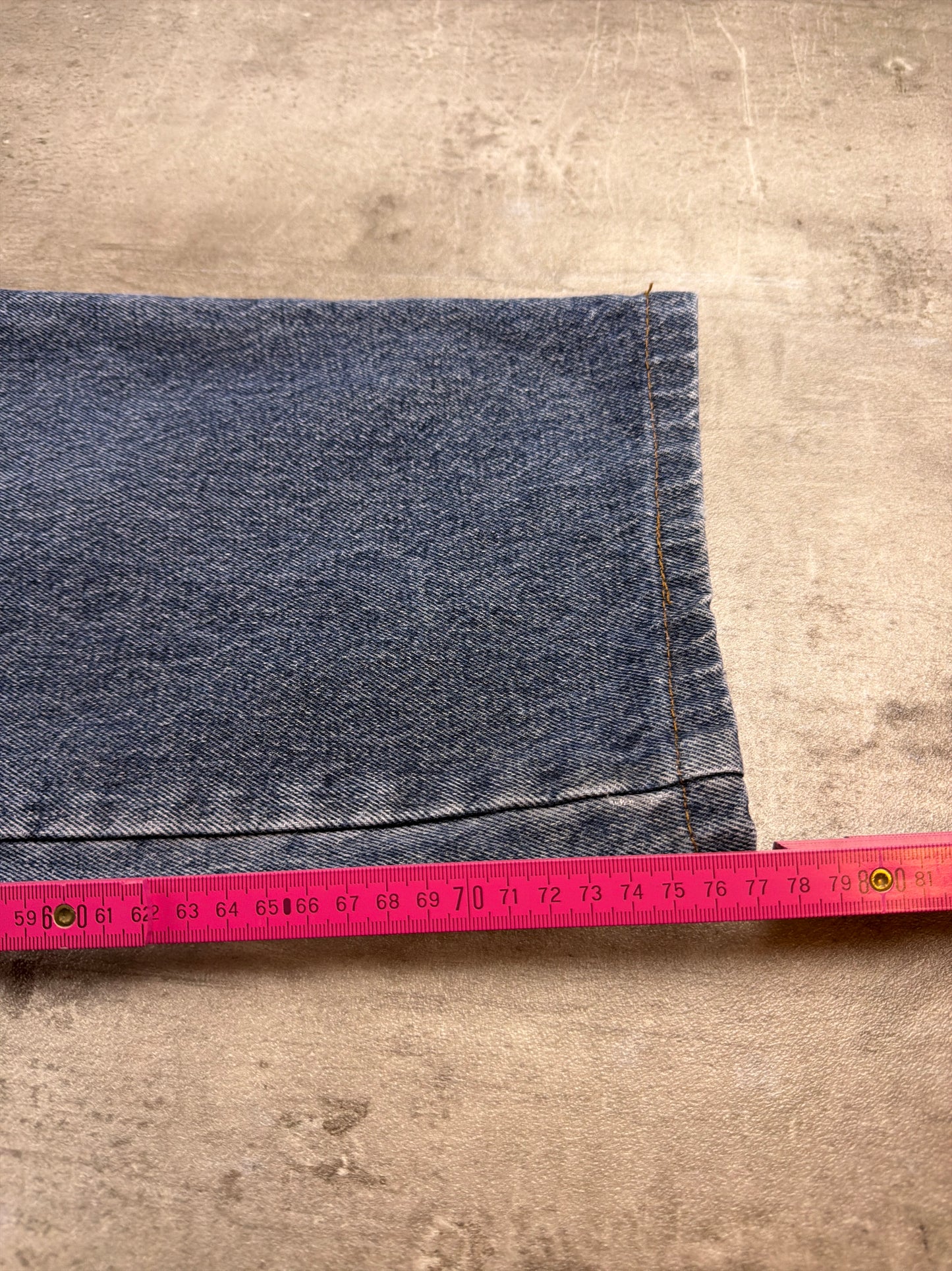 Hardcore Jeanswear Acid Wash Baggy Denim Jeans – Stonewashed Blue Y2K Skater Aesthetic