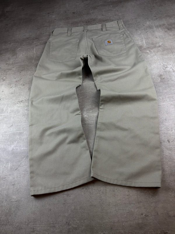 Carhartt WIP "Rockin' Pant" Workwear Chino – Beige / Skate Y2K Fit