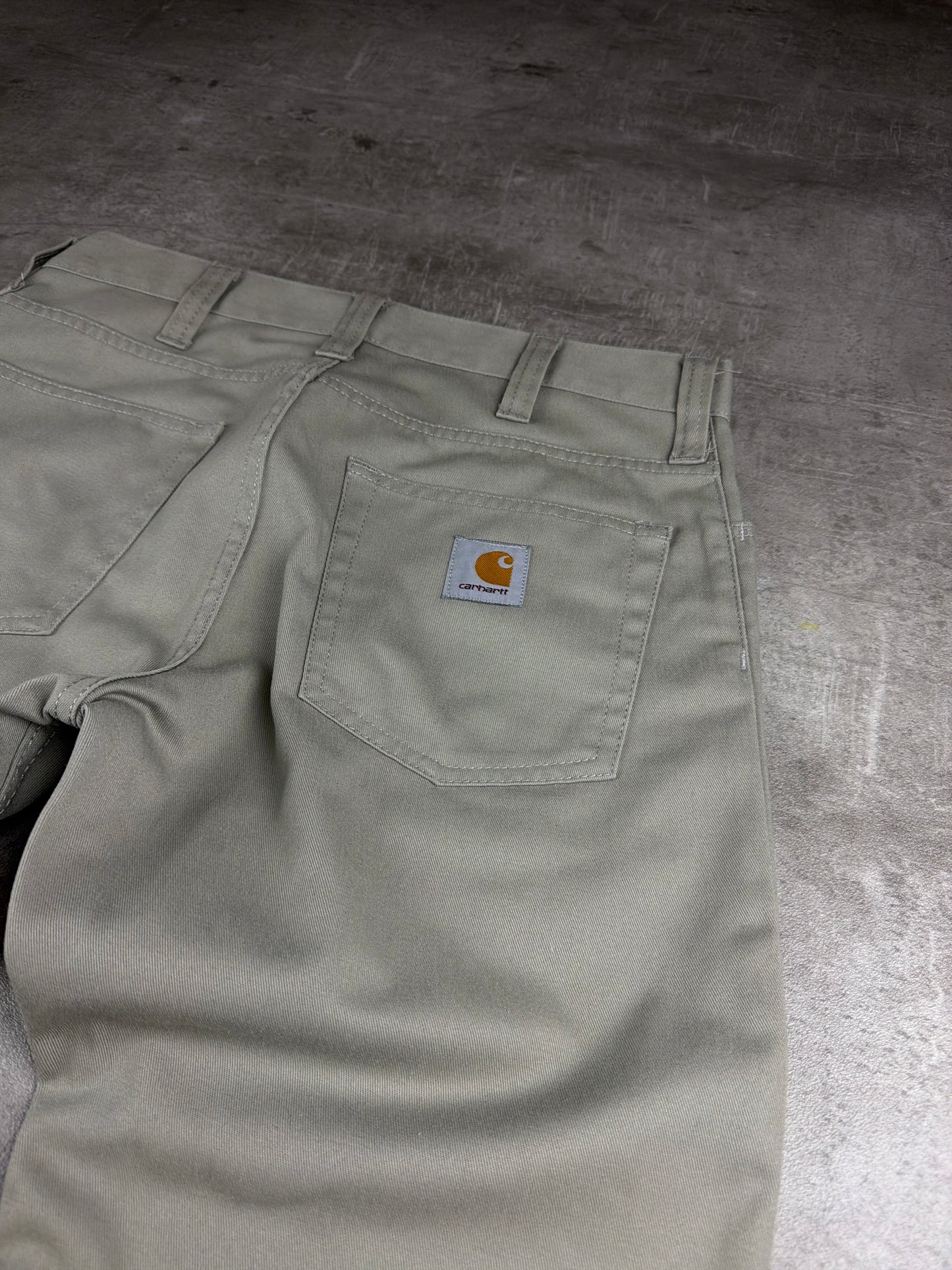 Carhartt WIP "Rockin' Pant" Workwear Chino – Beige / Skate Y2K Fit