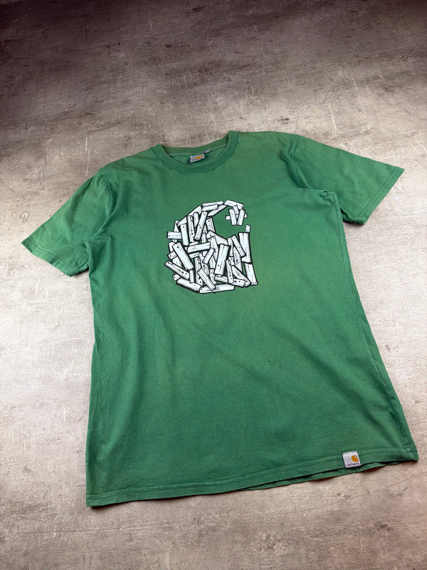 Carhartt Workwear Graphic Skate Tee – Faded Forest Green