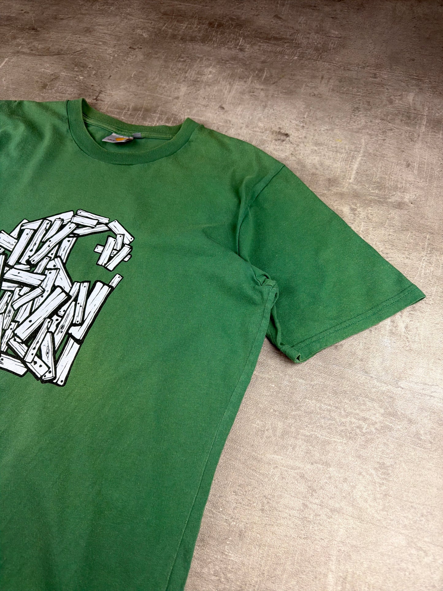 Carhartt Workwear Graphic Skate Tee – Faded Forest Green