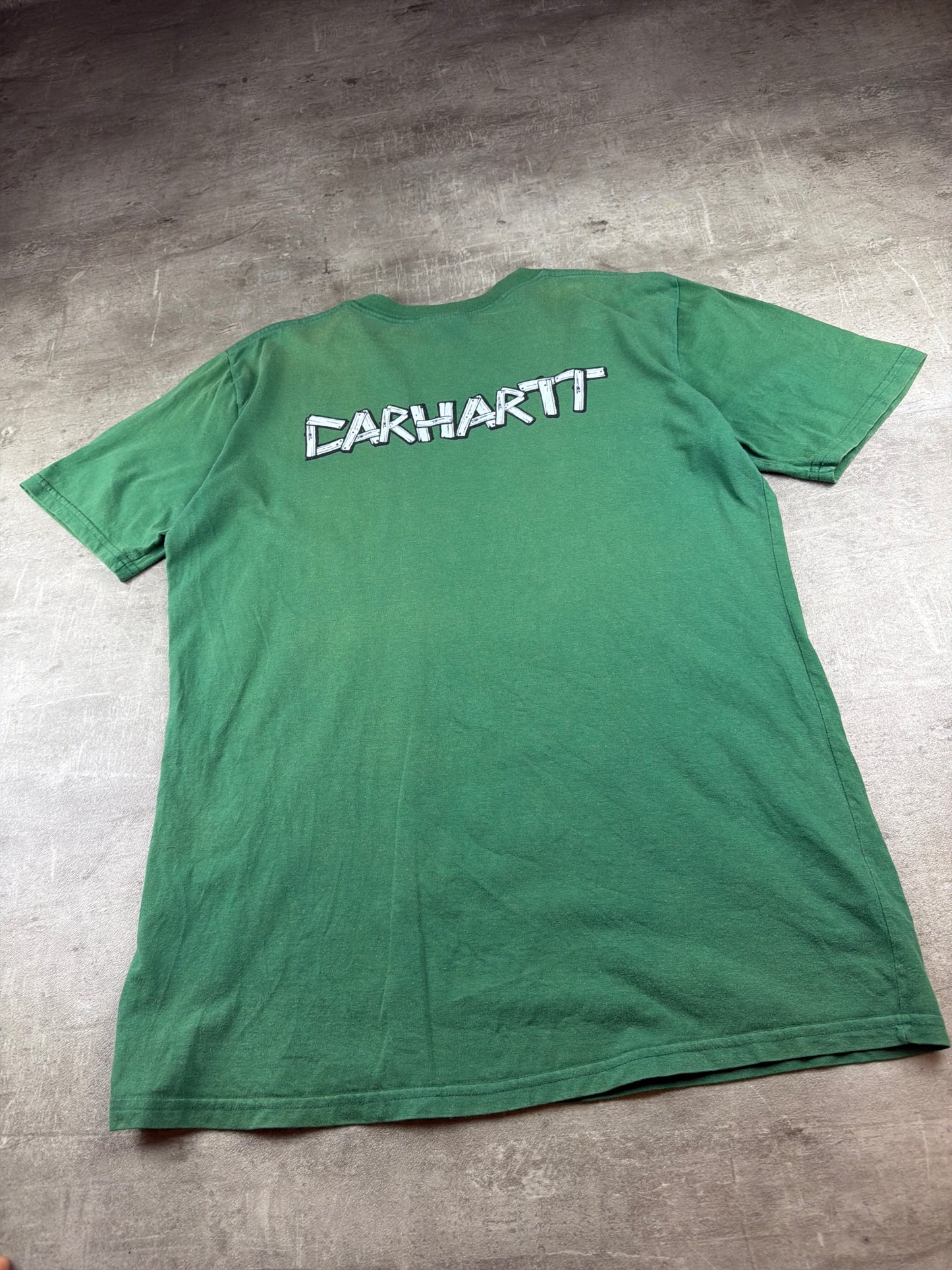 Carhartt Workwear Graphic Skate Tee – Faded Forest Green
