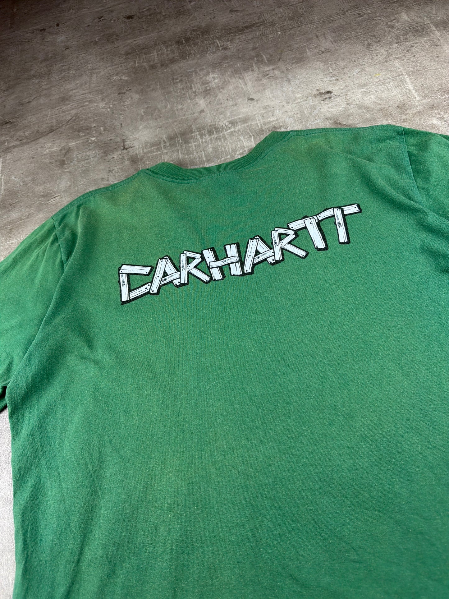 Carhartt Workwear Graphic Skate Tee – Faded Forest Green