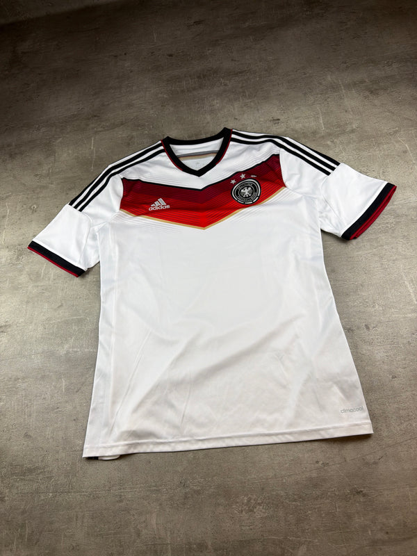 Adidas "DFB World Cup 2014" Football Jersey - White / Y2K Blokecore