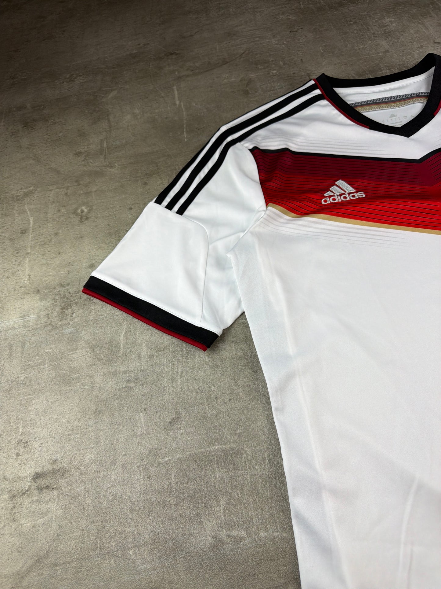 Adidas "DFB World Cup 2014" Football Jersey - White / Y2K Blokecore