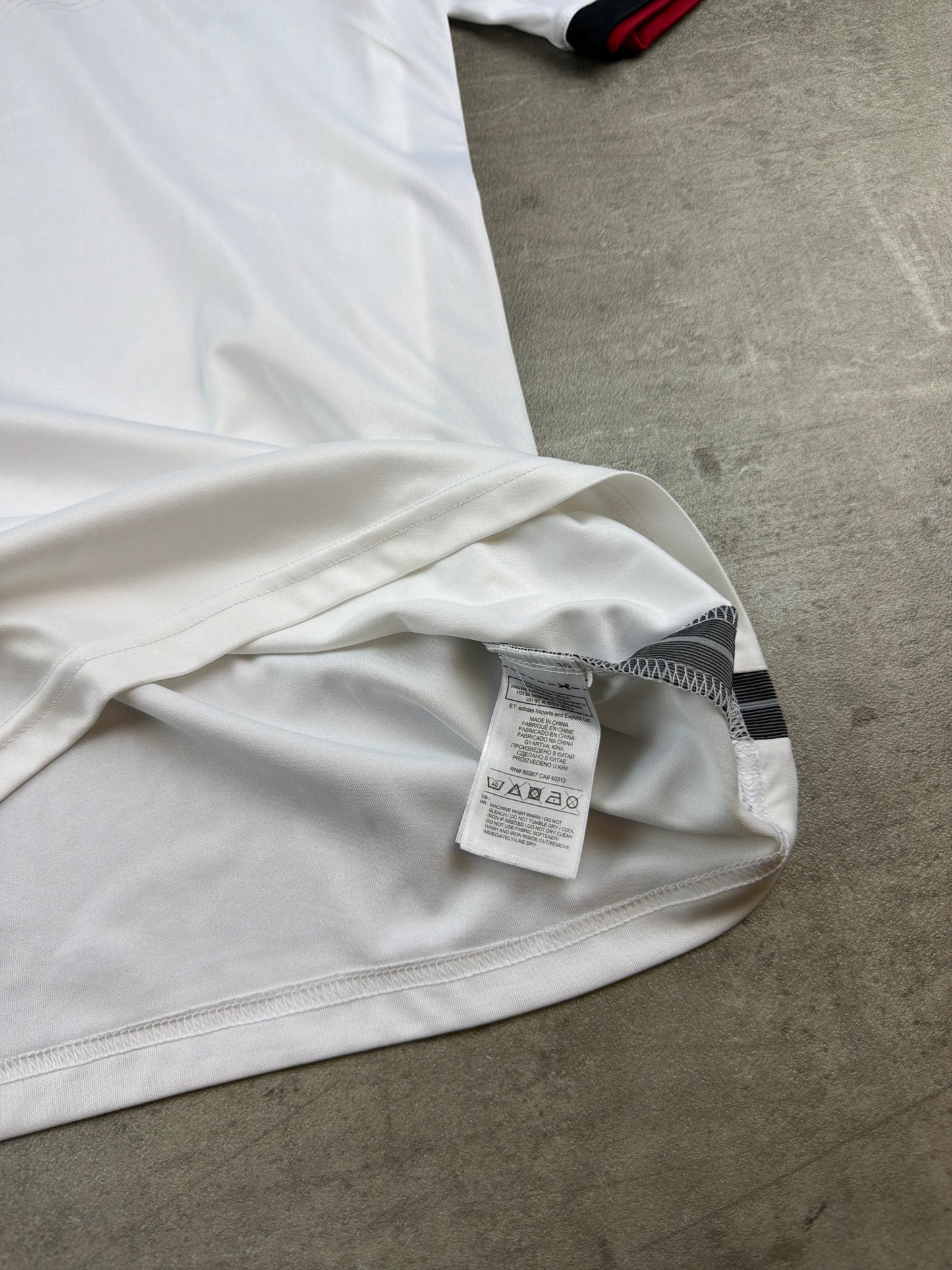 Adidas "DFB World Cup 2014" Football Jersey - White / Y2K Blokecore