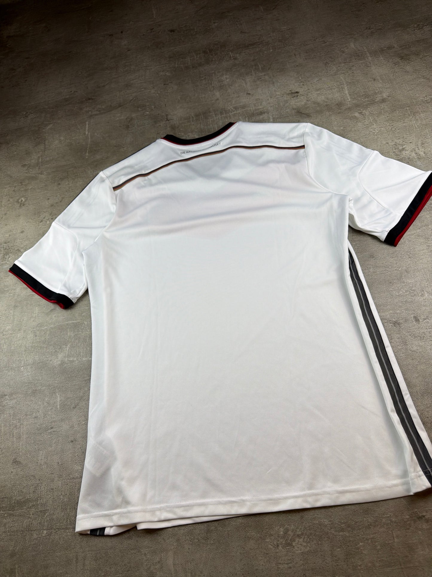 Adidas "DFB World Cup 2014" Football Jersey - White / Y2K Blokecore