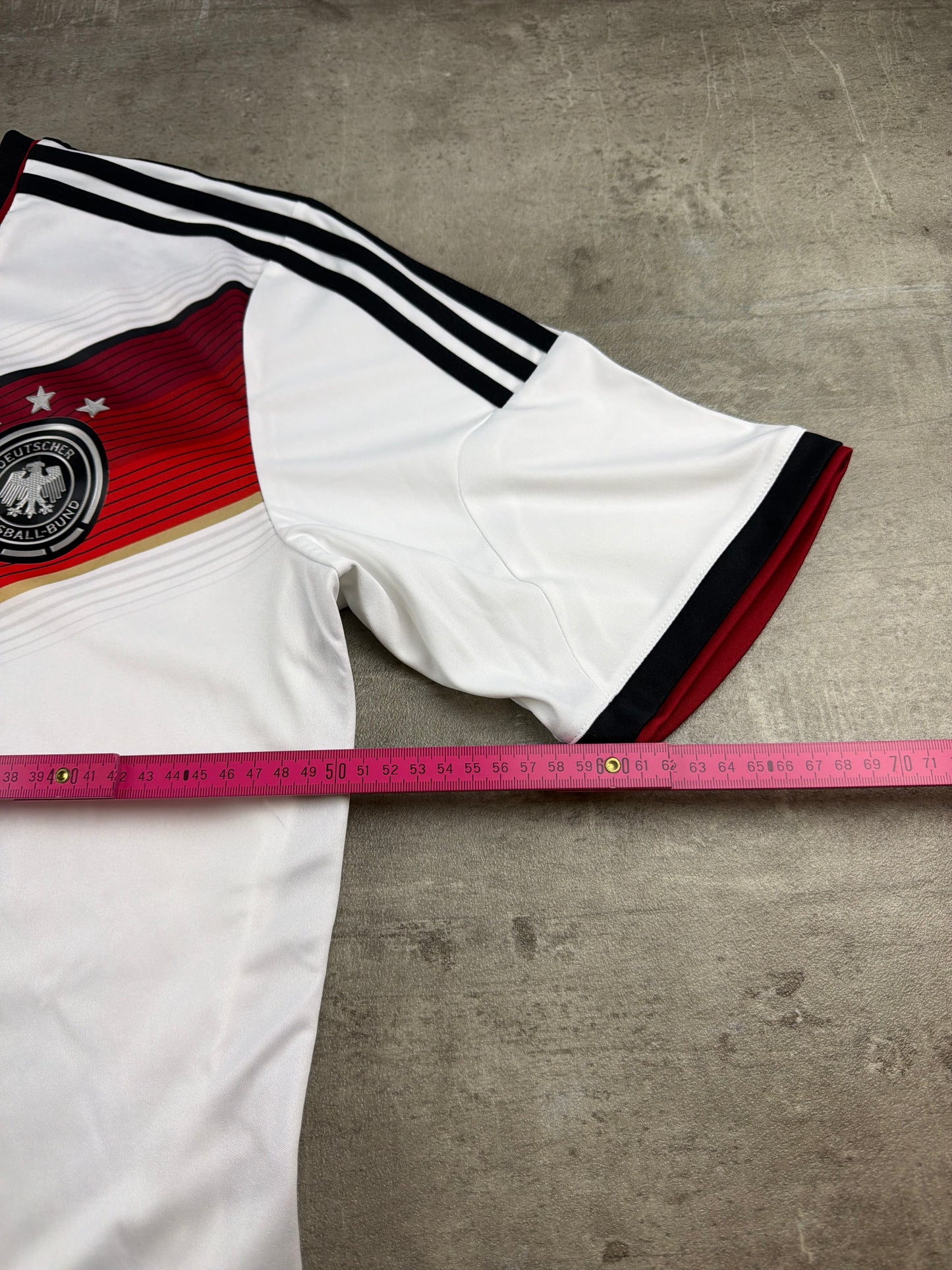 Adidas "DFB World Cup 2014" Football Jersey - White / Y2K Blokecore