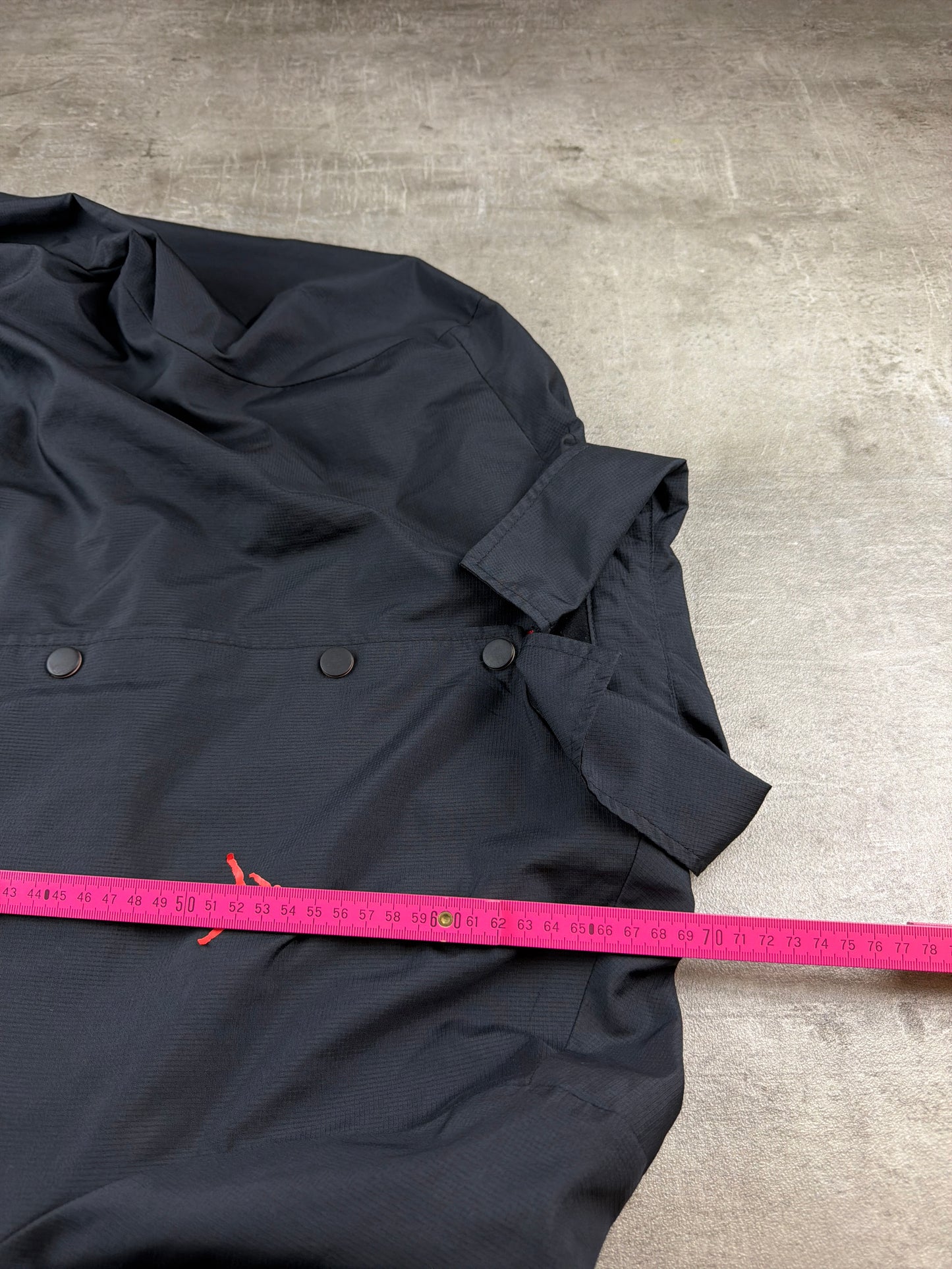 Nike Jordan x PSG "Infrared" Big Logo Coach Jacket - Black Red Streetwear