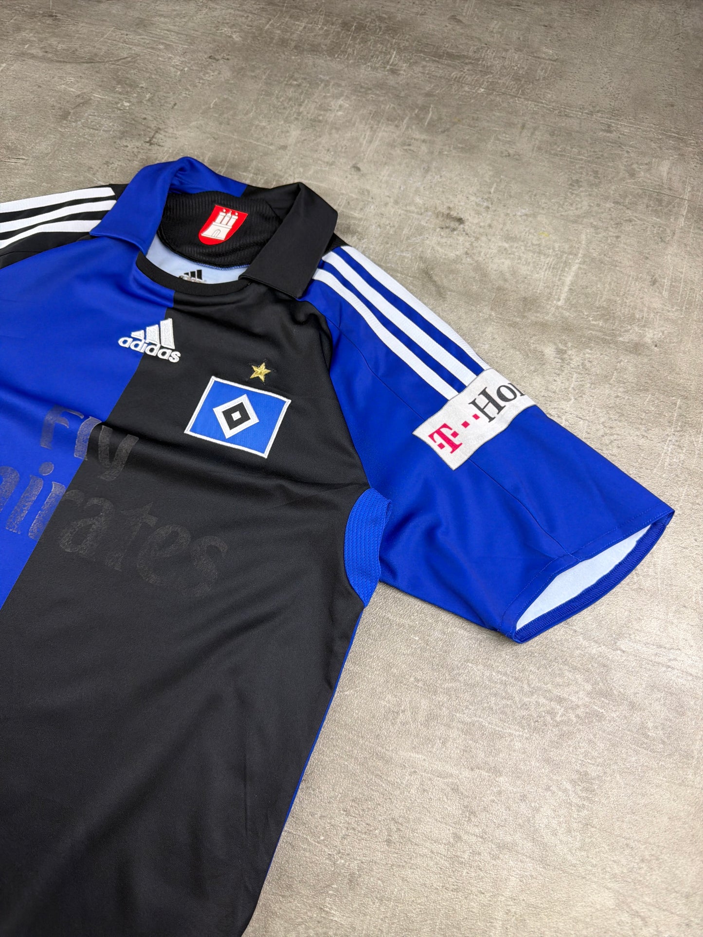 Adidas Hamburg SV 2008/09 Petric #10 "Third" Trikot - Royal Blue & Black Blokecore