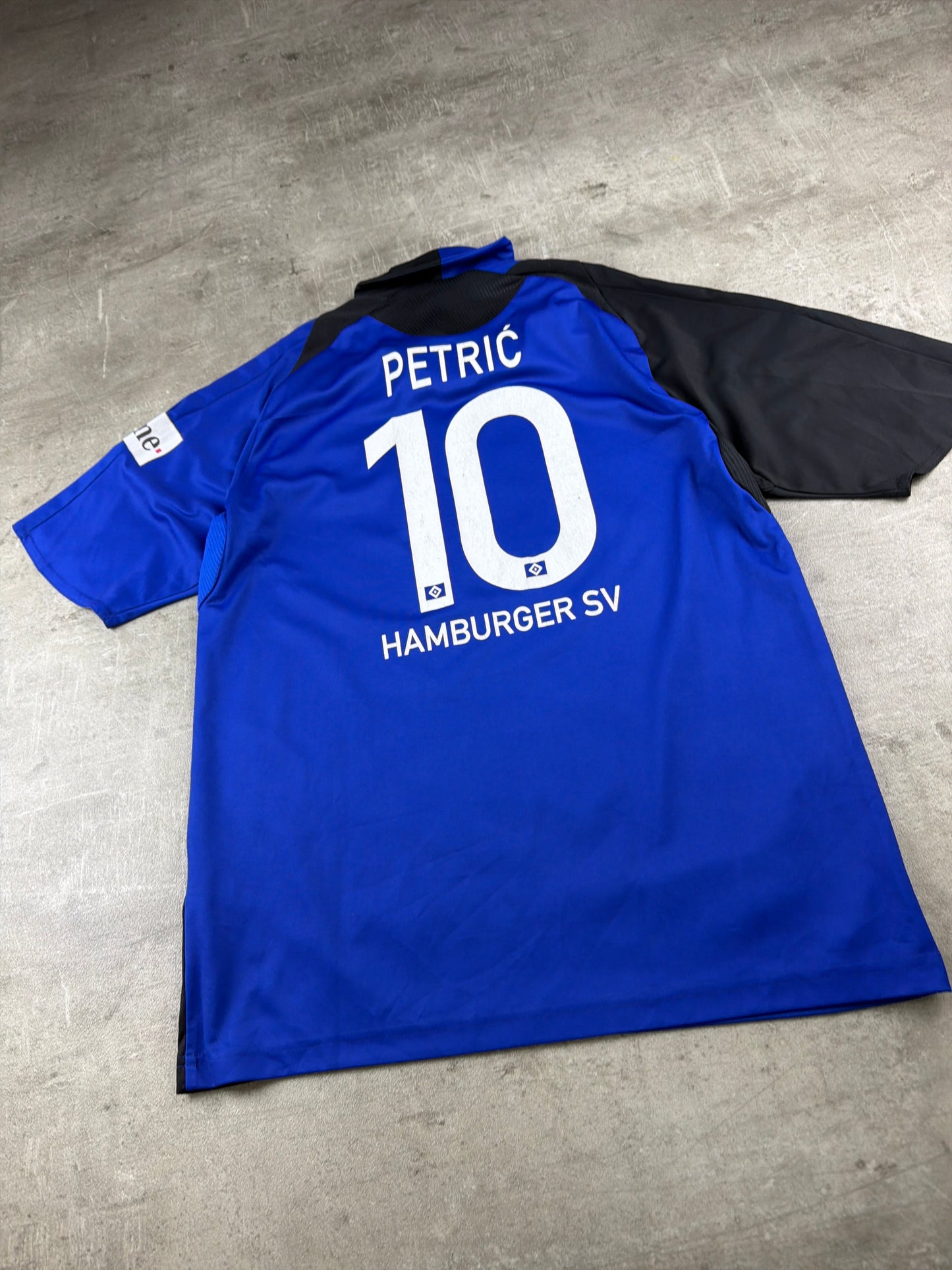 Adidas Hamburg SV 2008/09 Petric #10 "Third" Trikot - Royal Blue & Black Blokecore