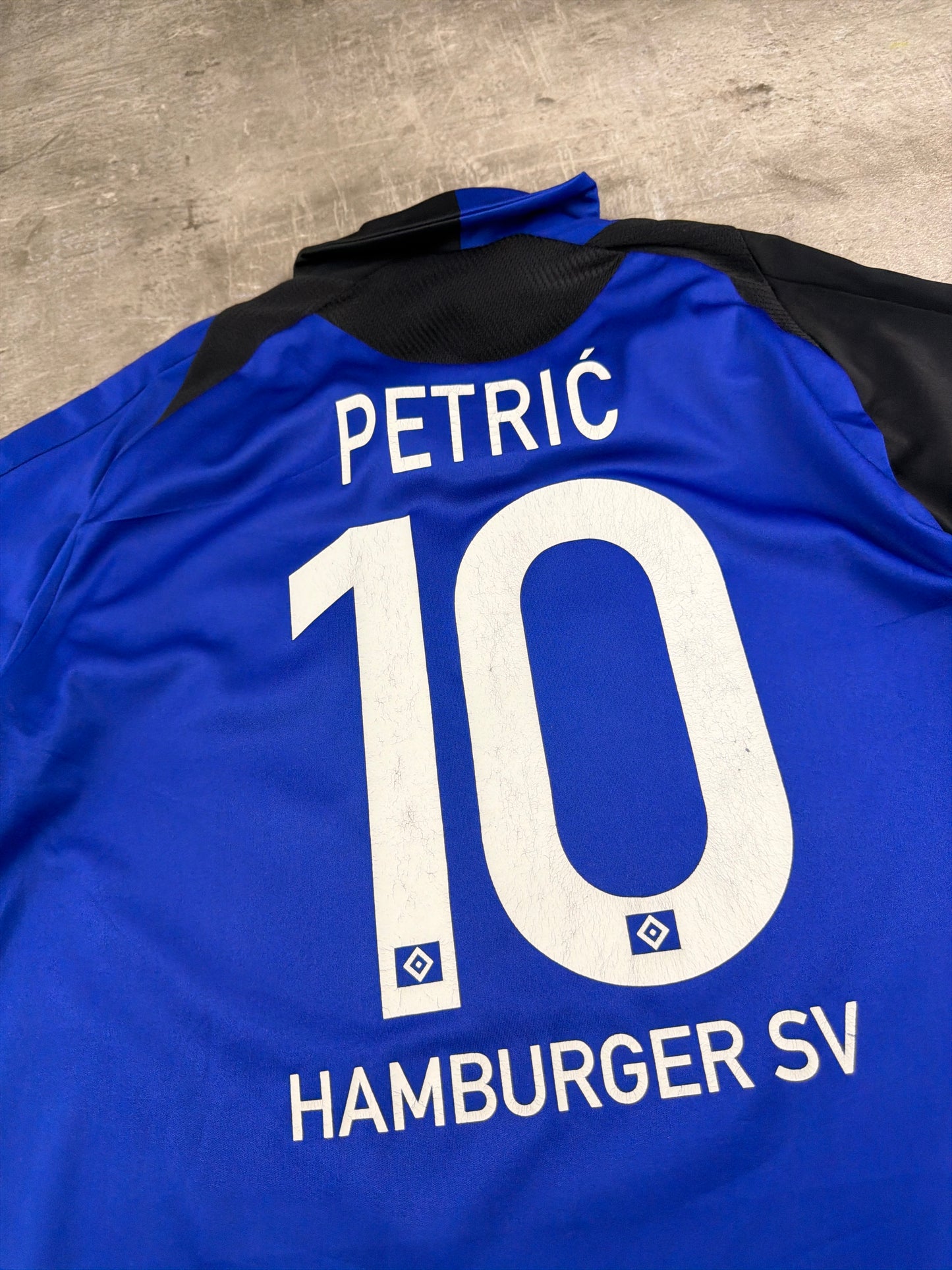 Adidas Hamburg SV 2008/09 Petric #10 "Third" Trikot - Royal Blue & Black Blokecore