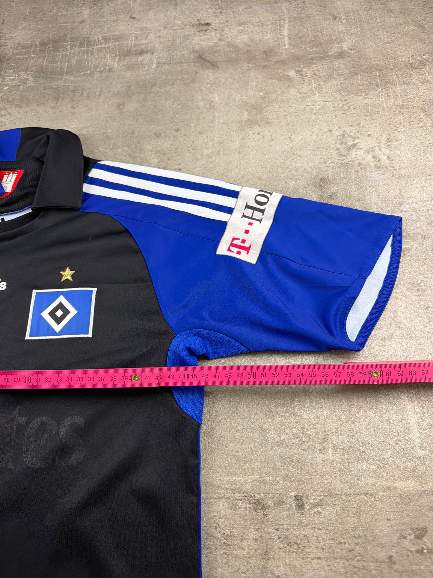 Adidas Hamburg SV 2008/09 Petric #10 "Third" Trikot - Royal Blue & Black Blokecore