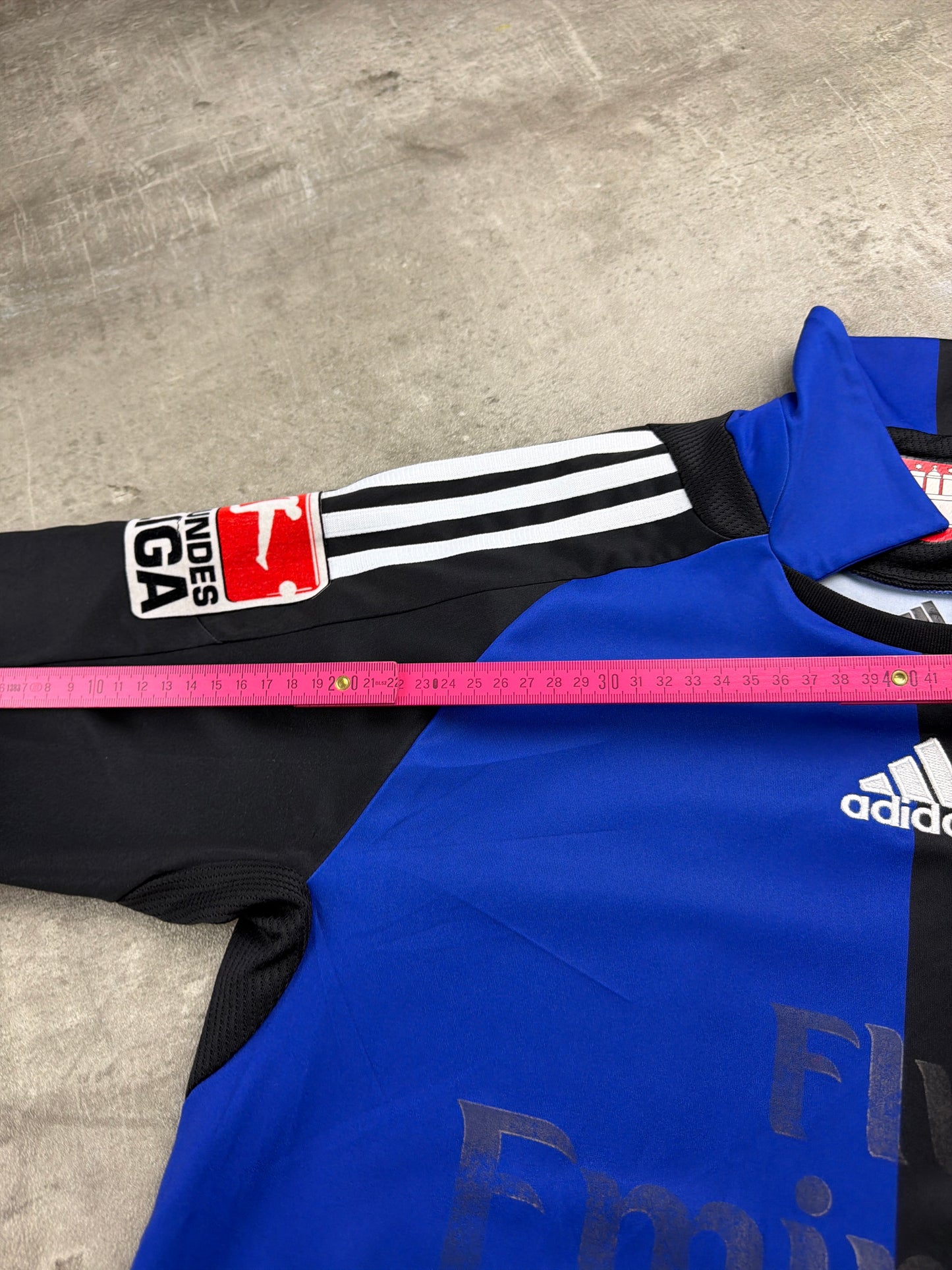 Adidas Hamburg SV 2008/09 Petric #10 "Third" Trikot - Royal Blue & Black Blokecore