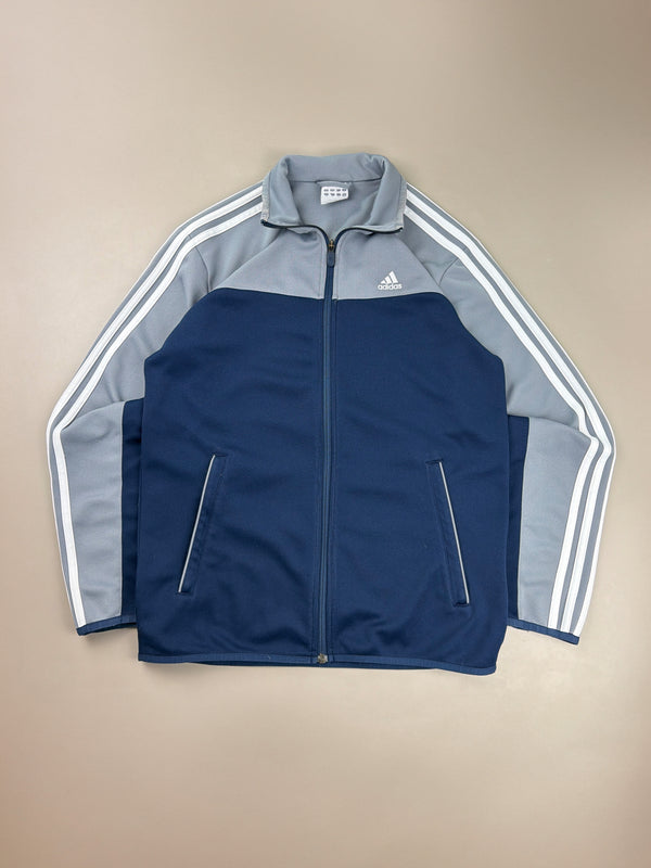 Adidas Performance "Colorblock" Trackjacket - Navy / Grey Cyber