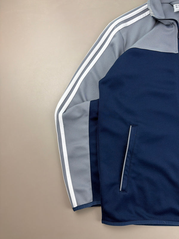 Adidas Performance "Colorblock" Trackjacket - Navy / Grey Cyber